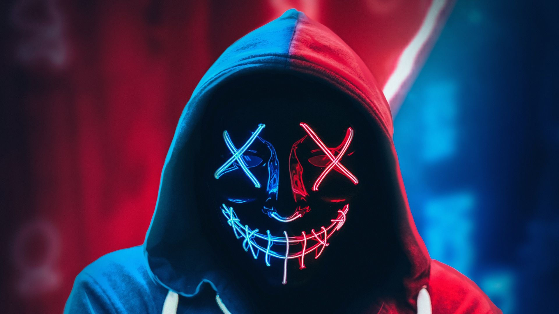 Wallpaper #2DFsNZMB5zzyi_yYVFb918 Hacker Mask Neon Wallpapers Wallpaper Cave