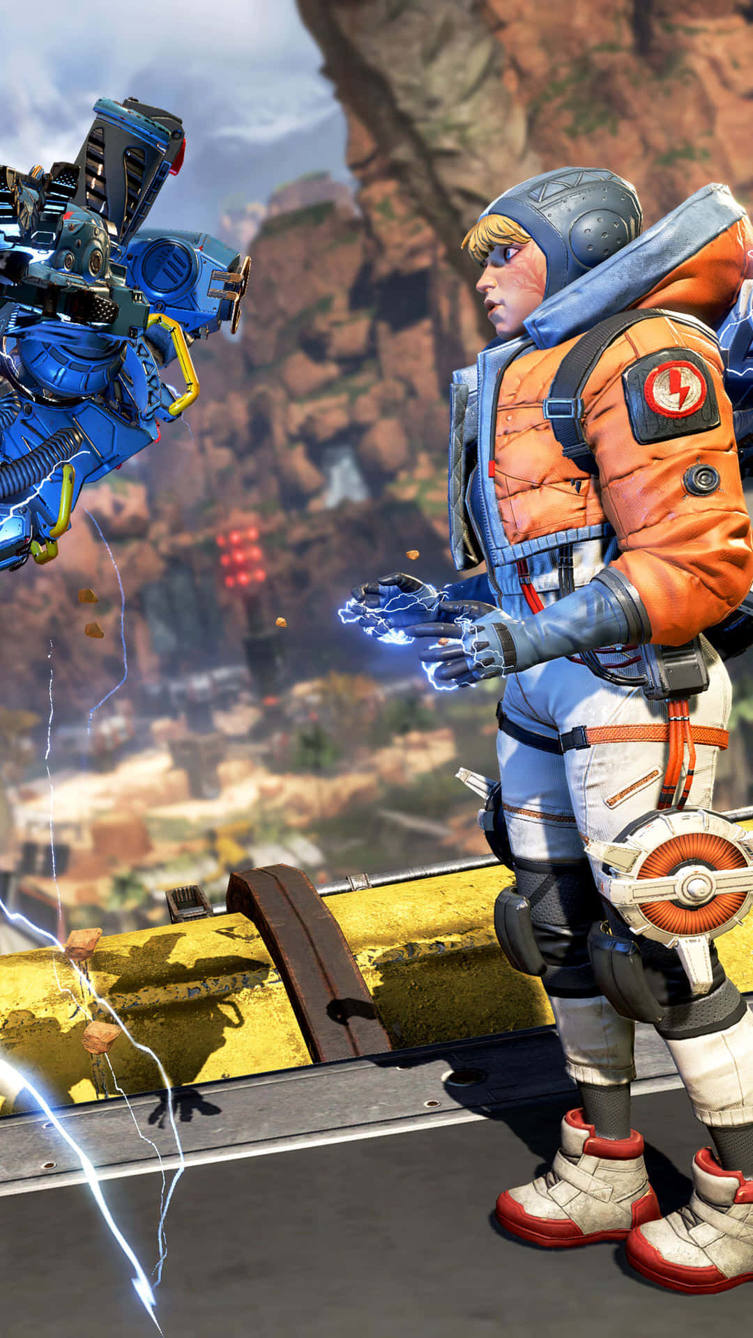 Wallpaper #AYt_dJcBcm9NJah-EnYw199 Download Apex Legends Wattson iPhone Wallpaper Wallpaperscom