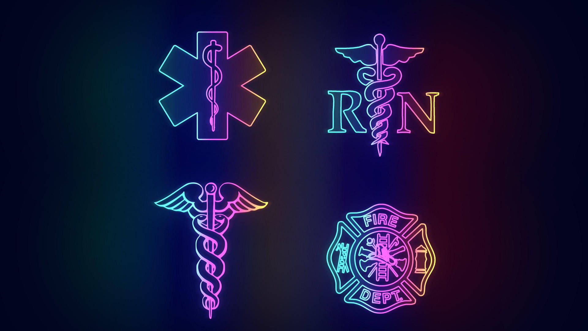 Wallpaper #7FhBNJMBzN9vxX34ITuA280 Download Neon Medical Symbol Collection Wallpaper Wallpaperscom