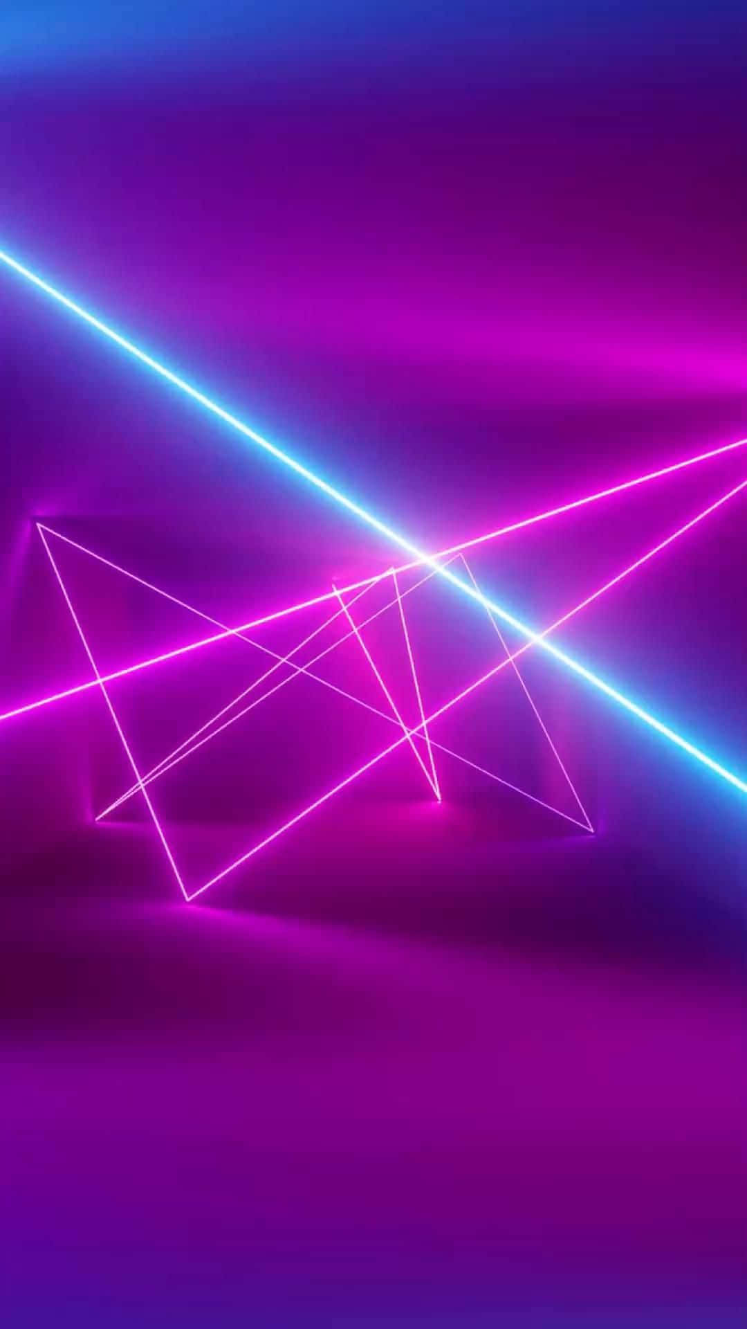 Wallpaper #VywZSpMB0E1QgA7wsvWg303 Download Blue and Pink Aesthetic Neon Light Lines Wallpaper