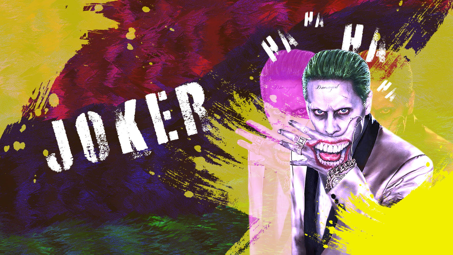 Wallpaper #wcnwi5cB-VVLIetl6Ghy142 Download 4K Gotham Joker with Yellow Backdrop Desktop Wallpaper