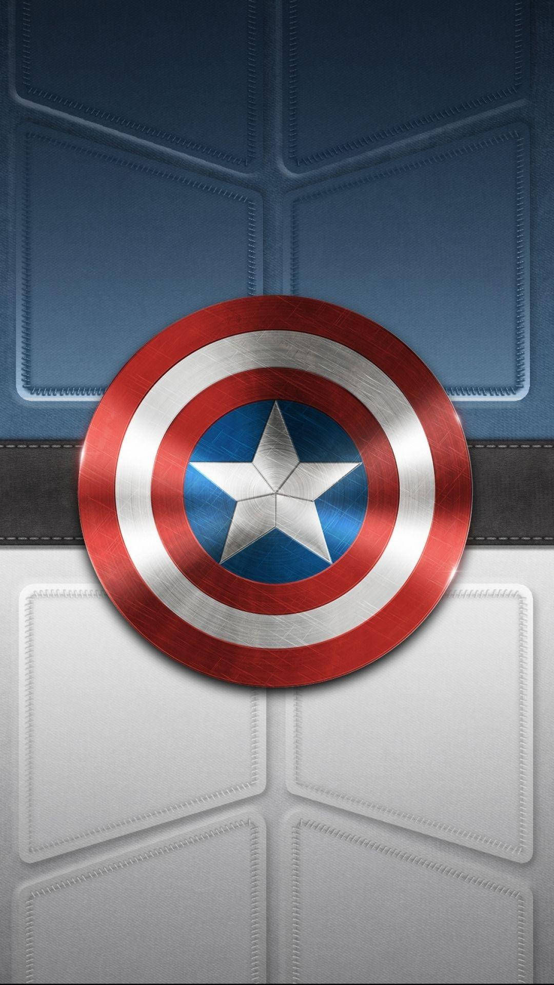 Wallpaper #zWdQ-ZIBSpphPi3-lozD39 Download Captain America Mobile Shield Gray Background Wallpaper