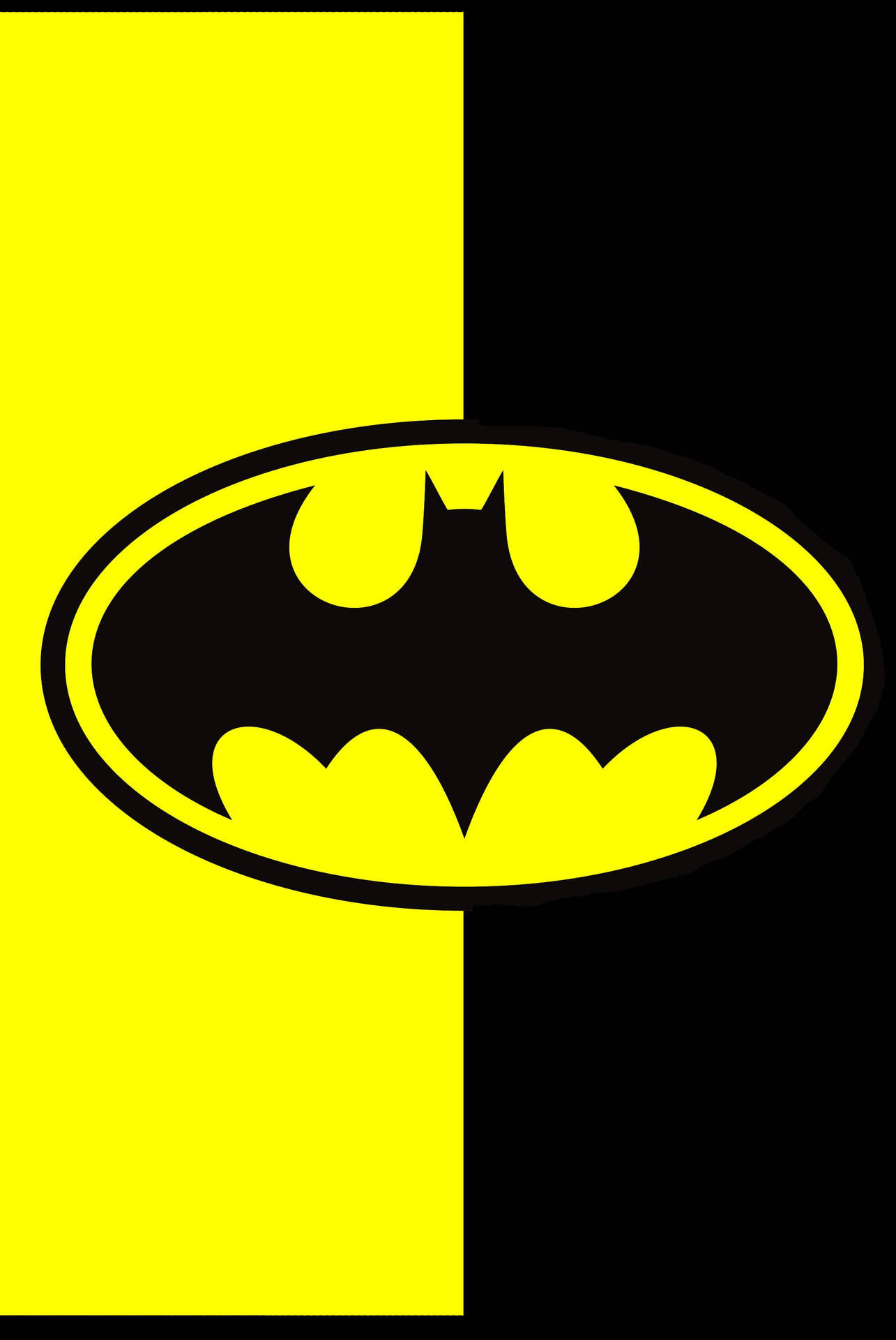 Wallpaper #twBt644BSdW8dNouaxG-29 Download Black and Yellow Batman Logo iPhone Wallpaper Wallpaperscom