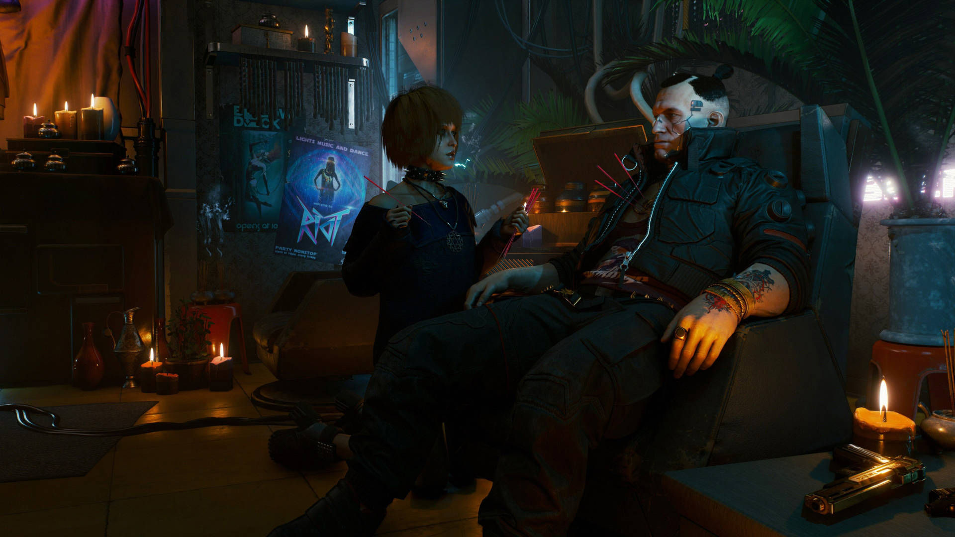 Wallpaper #EWc7-pIBSpphPi3-H5AG50 Download Cyberpunk 2560x1440 Sitting on Sofa Wallpaper Wallpaperscom