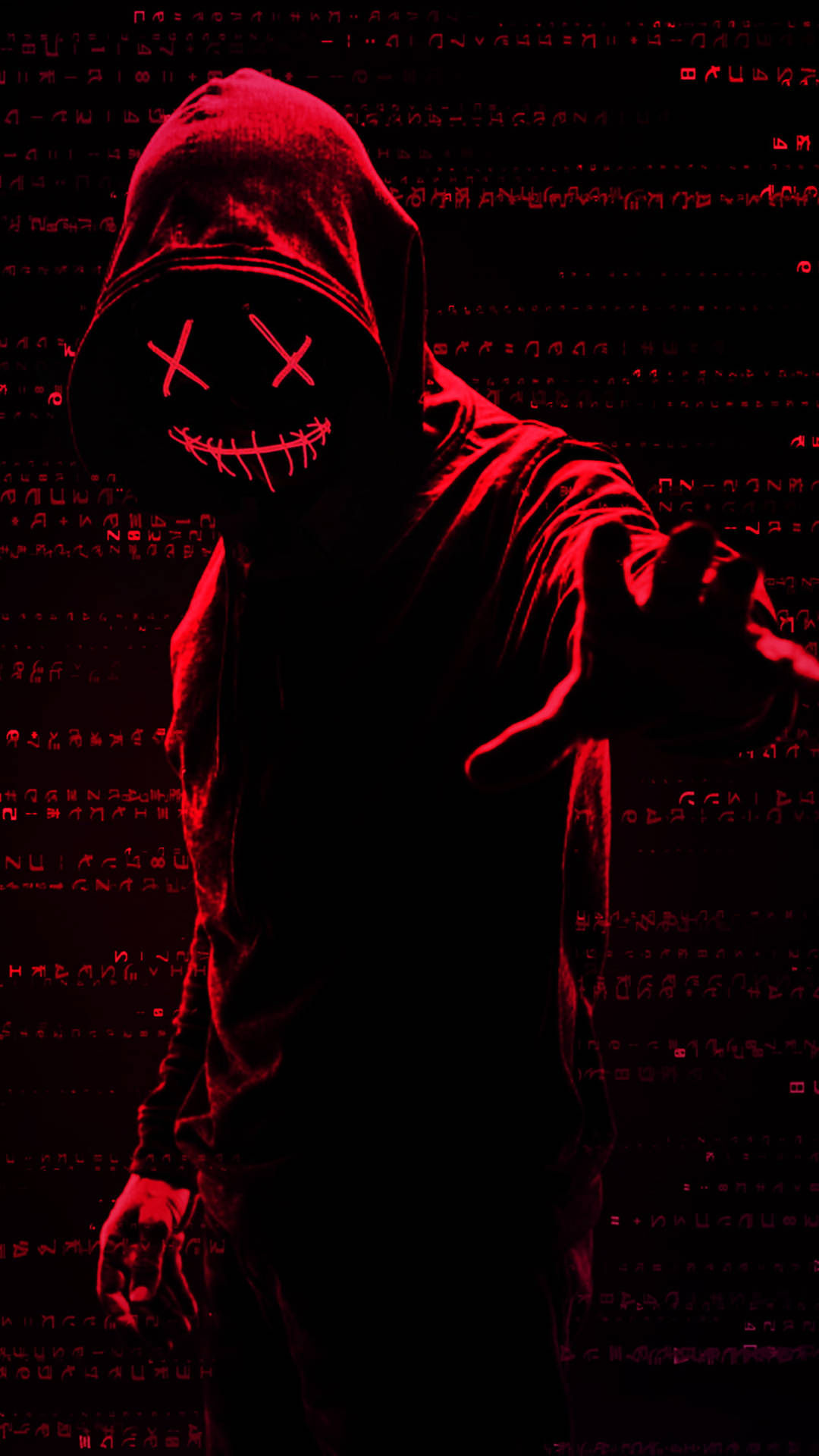 Wallpaper #2DFsNZMB5zzyi_yYVFb9191 Download Red Glitch Purge Mask Wallpaper Wallpaperscom