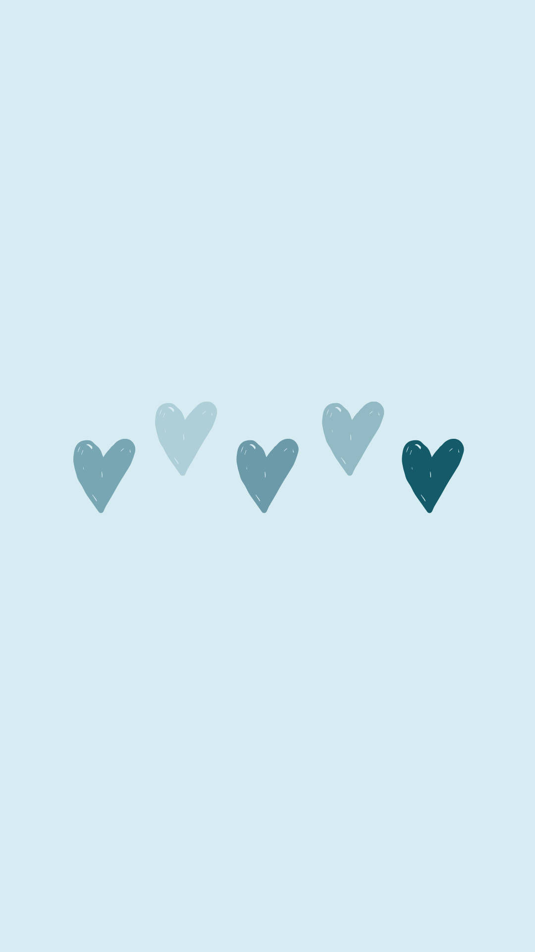 Wallpaper #tGeU55IBSpphPi3-kjik140 Download Aesthetic Blue Heart Drawings Wallpaper Wallpaperscom