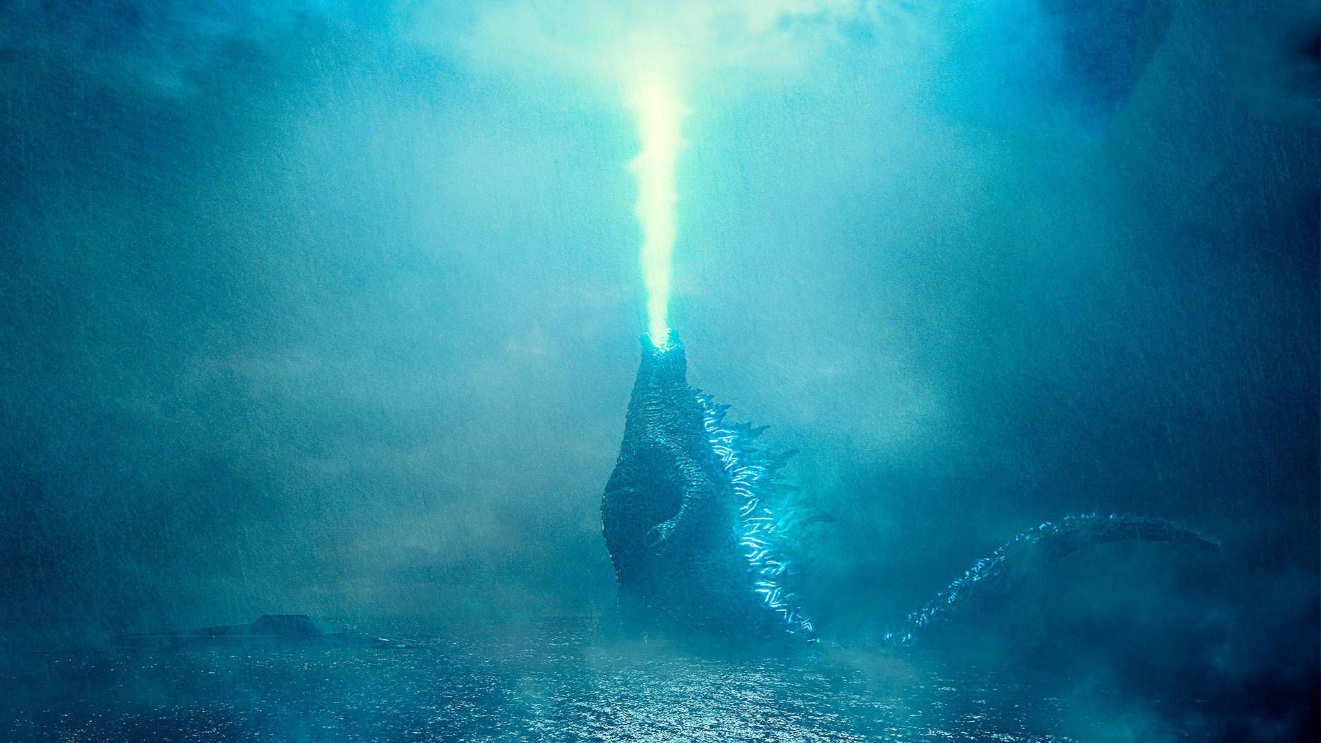 Wallpaper #khmaLo8BtGB6xQ786ZUb37 Download Godzilla Unleashing His Powerful Atomic Breath Wallpaper