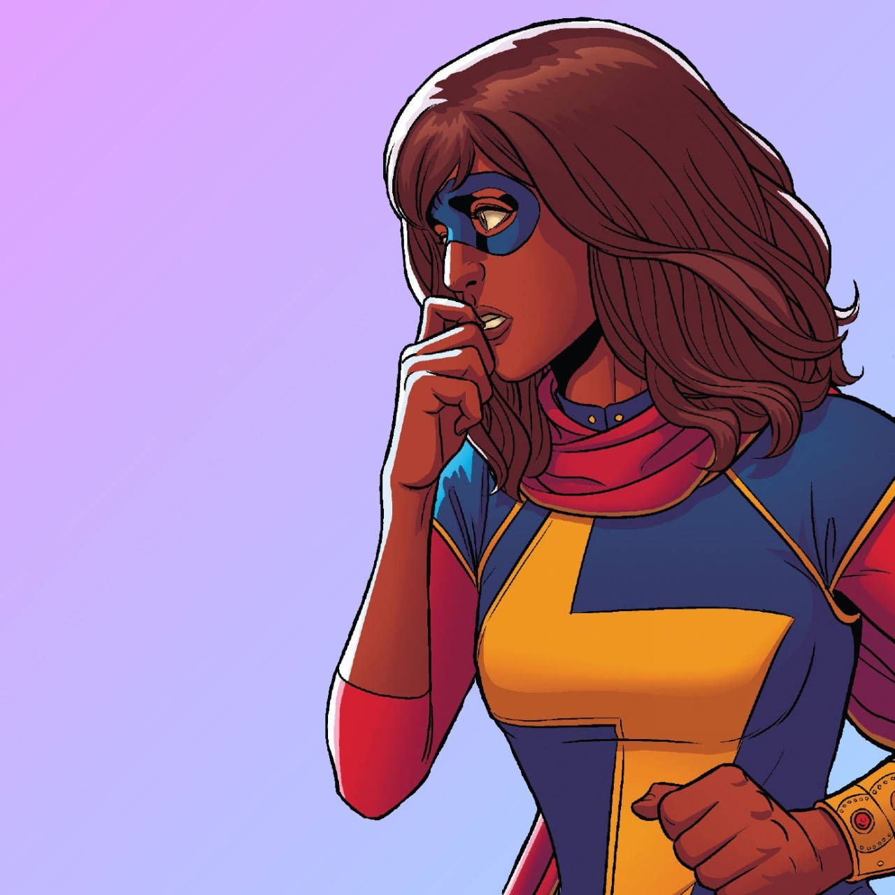 Wallpaper #V_S_OZMBKFX8bn3rPXfN372 Download Worried Ms Marvel Wallpaper Wallpaperscom