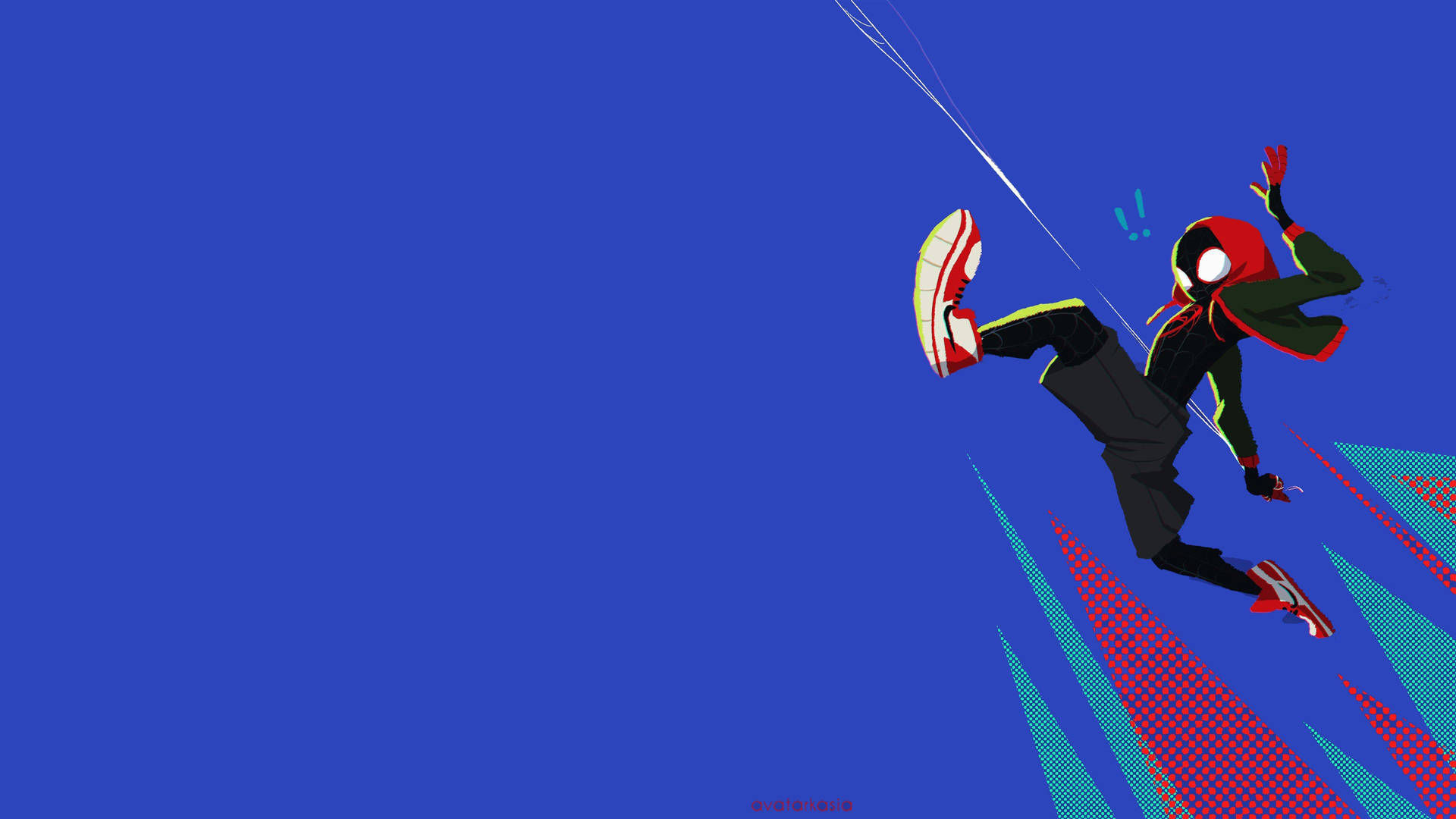 Wallpaper #48a64 Spider Man Across the Spider Verse X Air Jordan 1 Next Chapter