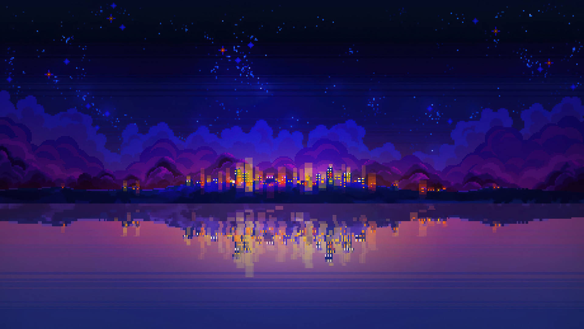 Wallpaper #YVanepcBsd6xcFiEltxK194 Download 4K Minimalist Pixelated City Wallpaper Wallpaperscom