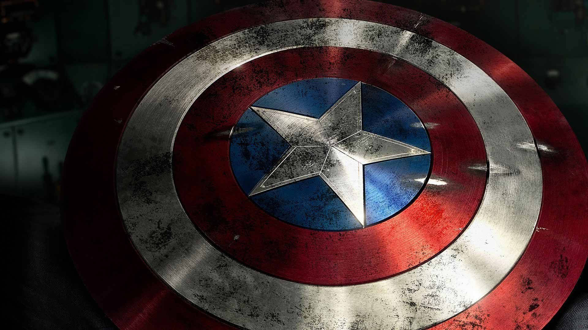 Wallpaper #D30K8Y4Bnwiau_P6bQhF9 Download Scratched Captain America Shield Wallpaper Wallpaperscom