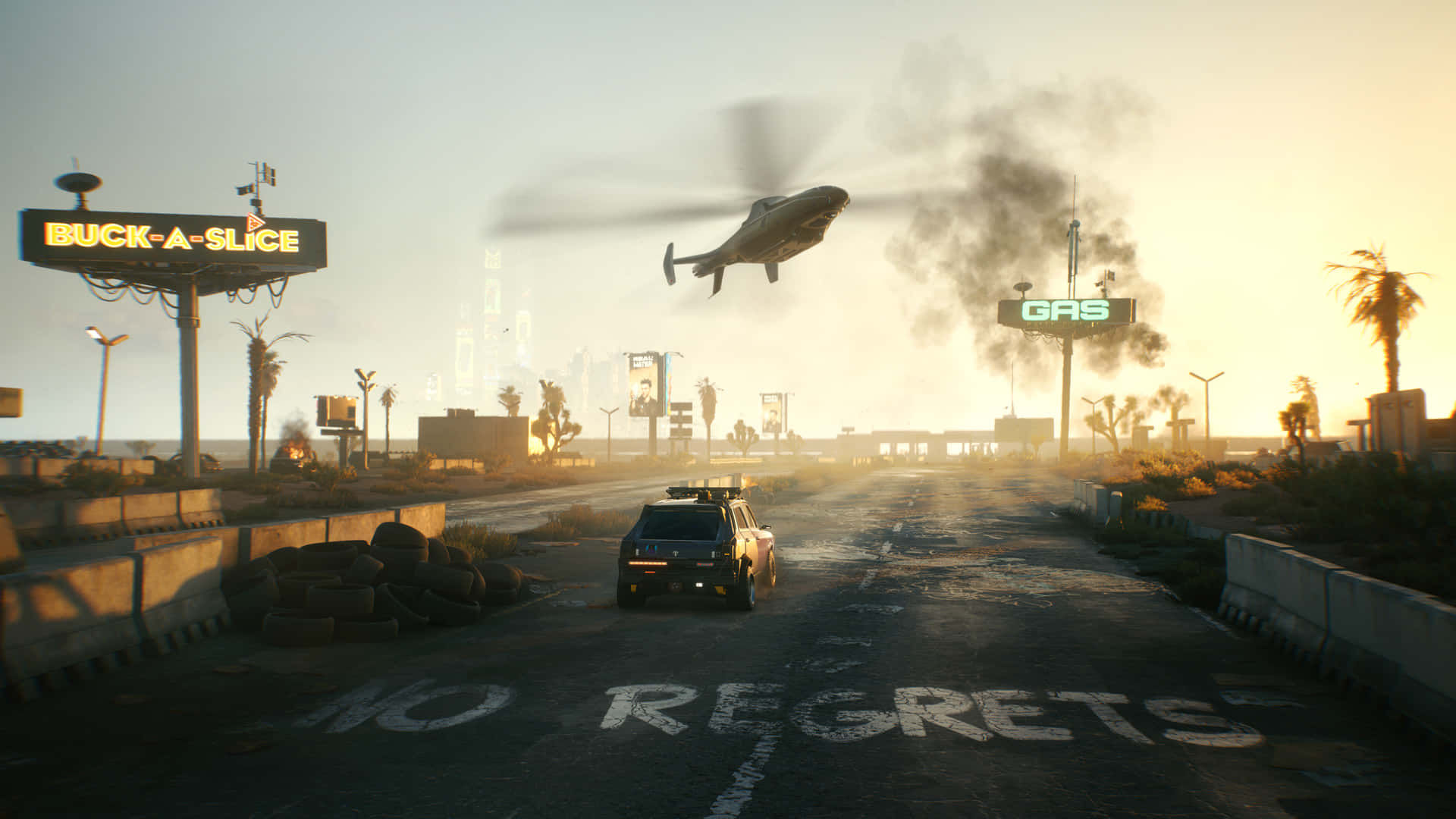 Wallpaper #cn1h9I4Bnwiau_P6iQ_b1 Download Highway 1440p Cyberpunk 2077 Background Wallpaperscom