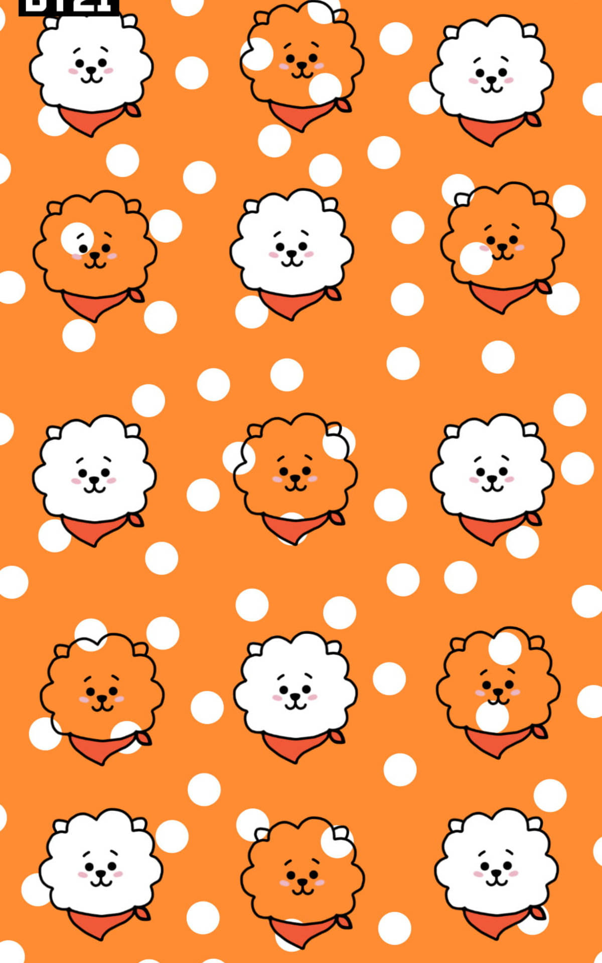 Wallpaper #Tmd395IBSpphPi3-tobx549 Download Bts Bt21 Rj Pattern Wallpaper Wallpaperscom