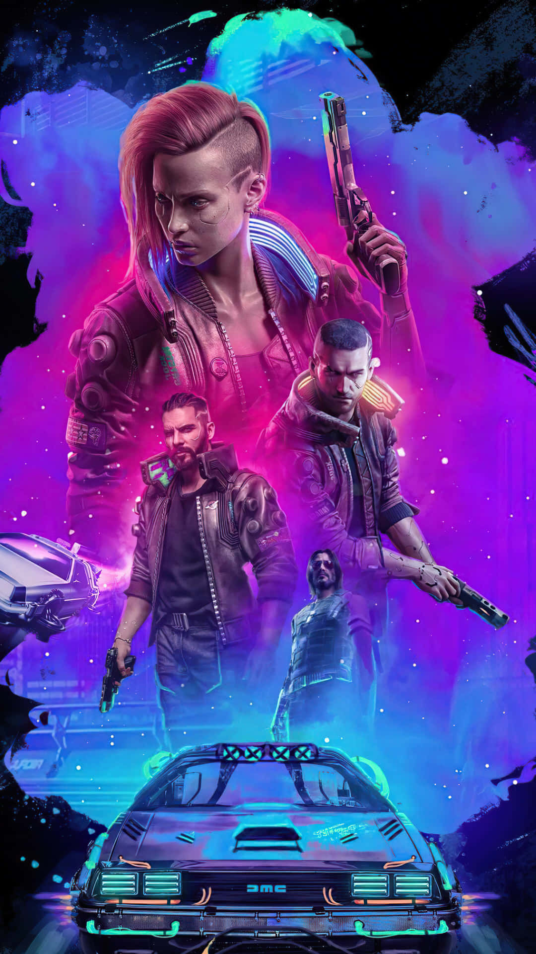 Wallpaper #DMnhjpcB-VVLIetl22sH170 Download the Night City Crew Main Cyberpunk 2077 Characters Wallpaper
