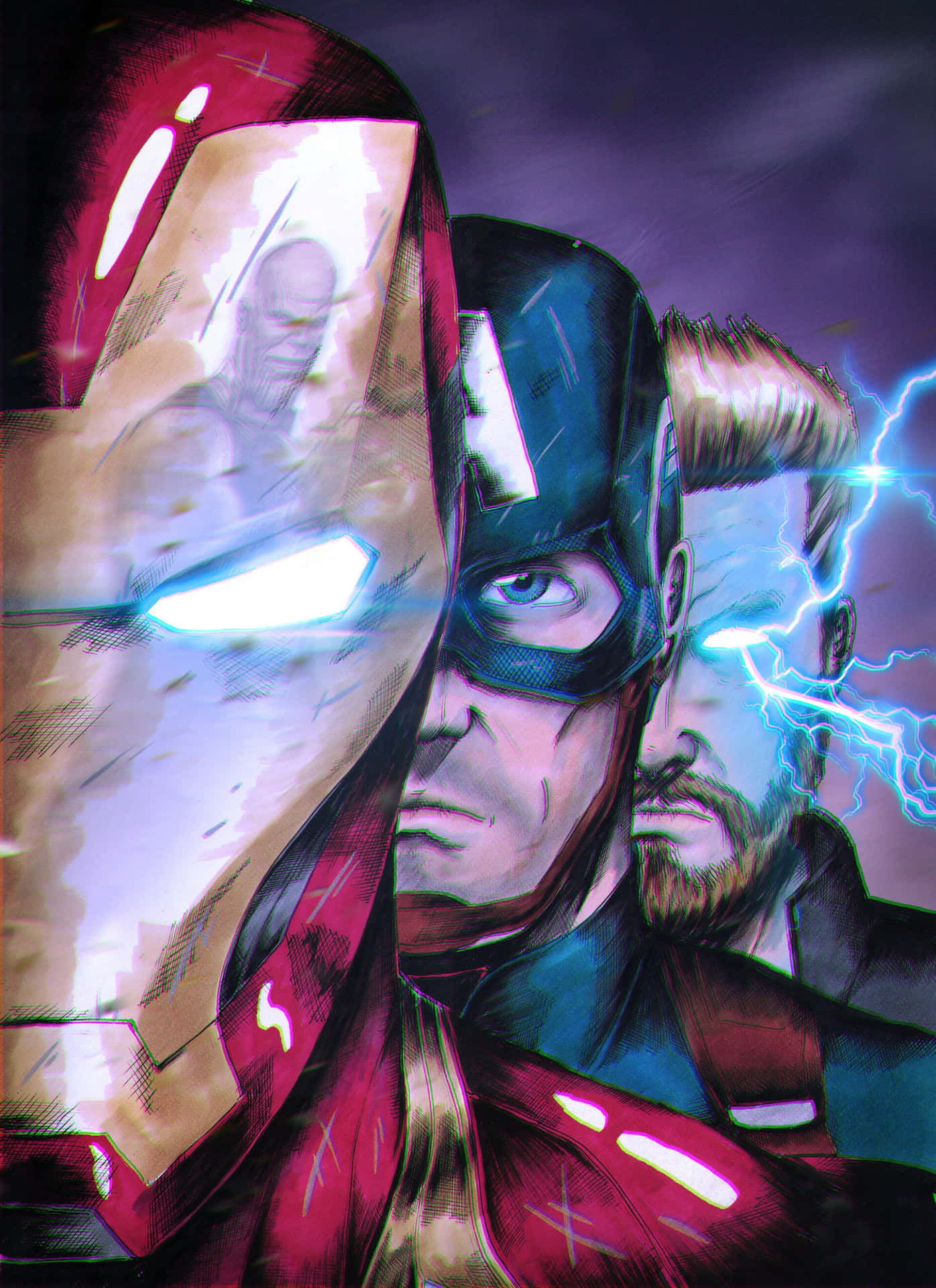 Wallpaper #nGf05pIBSpphPi3-mjUr10 100 Iron Man vs Thor Wallpapers Wallpaperscom