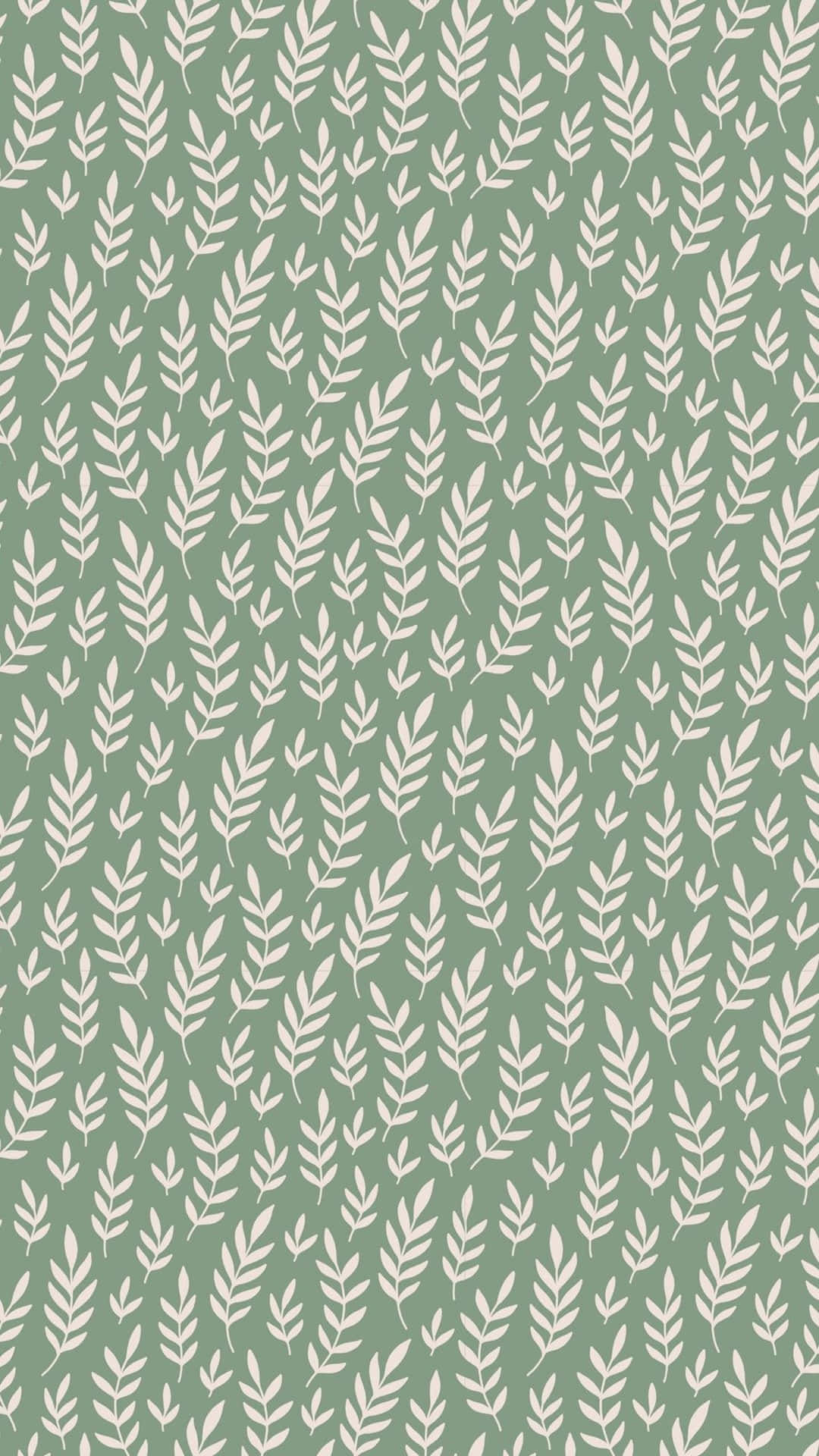 Wallpaper #am19apcBycdYOYFTxHE641 Download Sage Green Leaf Pattern Background Wallpaper Wallpaperscom