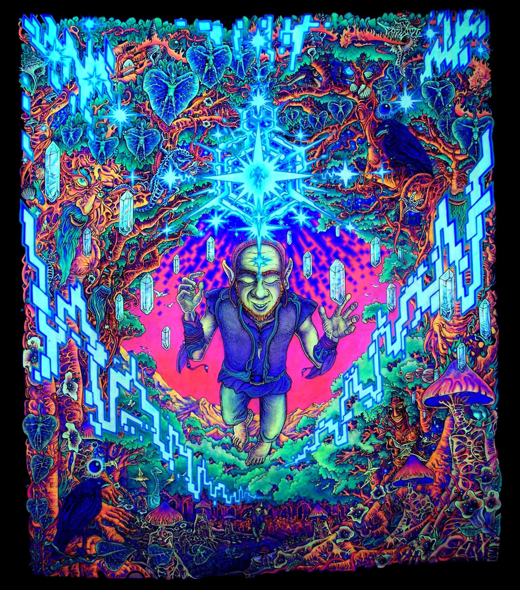 Wallpaper #1GfmC5MBSpphPi3-WtvR145 Download Endless Dimensions a Journey Through Trippy 3D Art Wallpaper