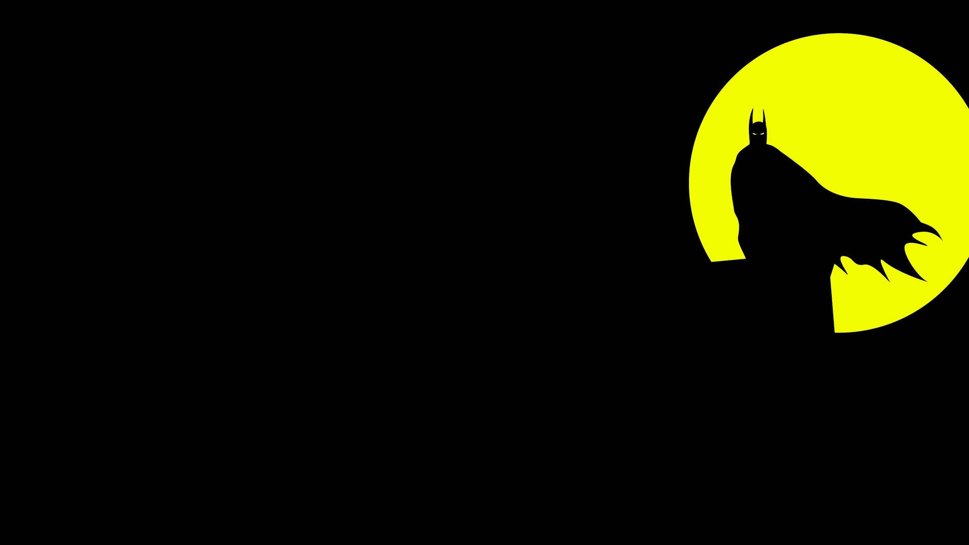 Wallpaper #twBt644BSdW8dNouaxG-30 Download Batman Black and Yellow Silhouette Wallpaper Wallpaperscom