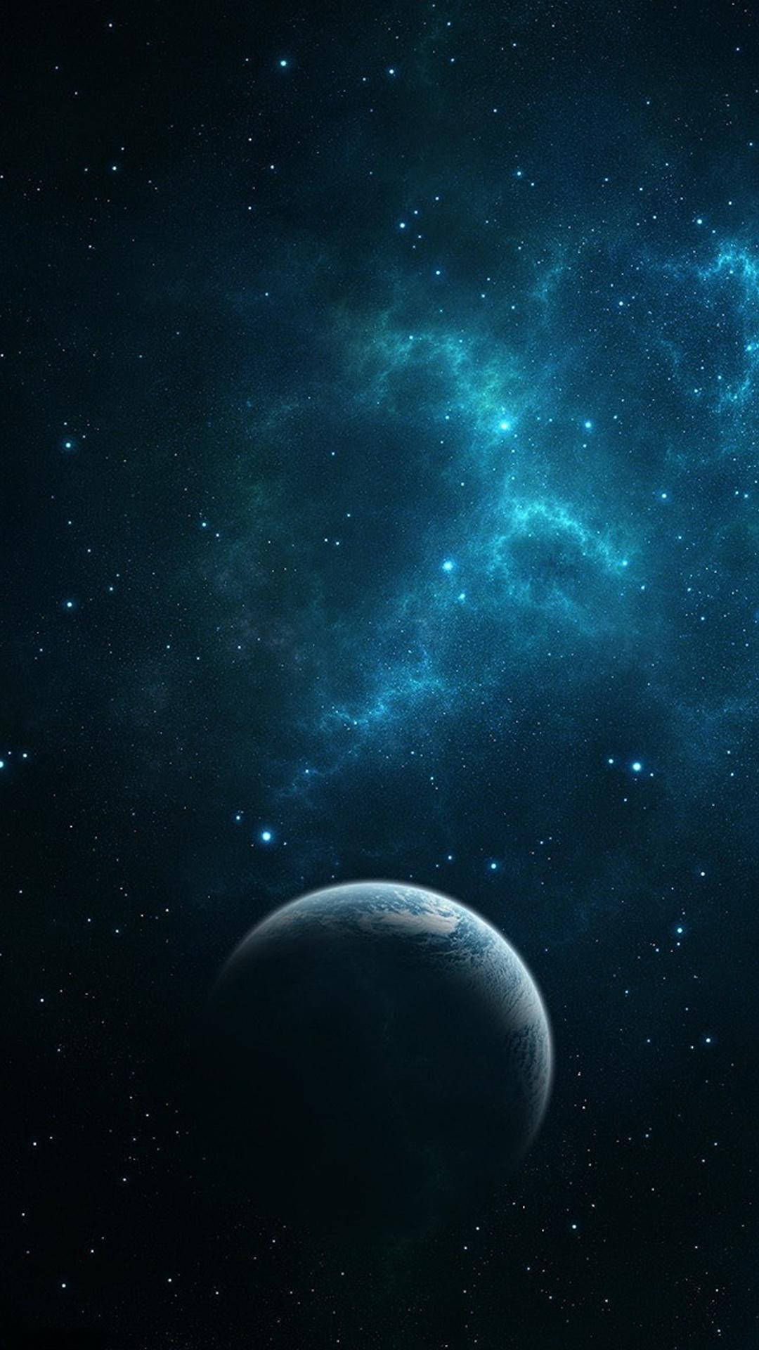 Wallpaper #DWck_JIBSpphPi3-rZdm233 Download Dark Phone Planet in Outer Space Wallpaper Wallpaperscom