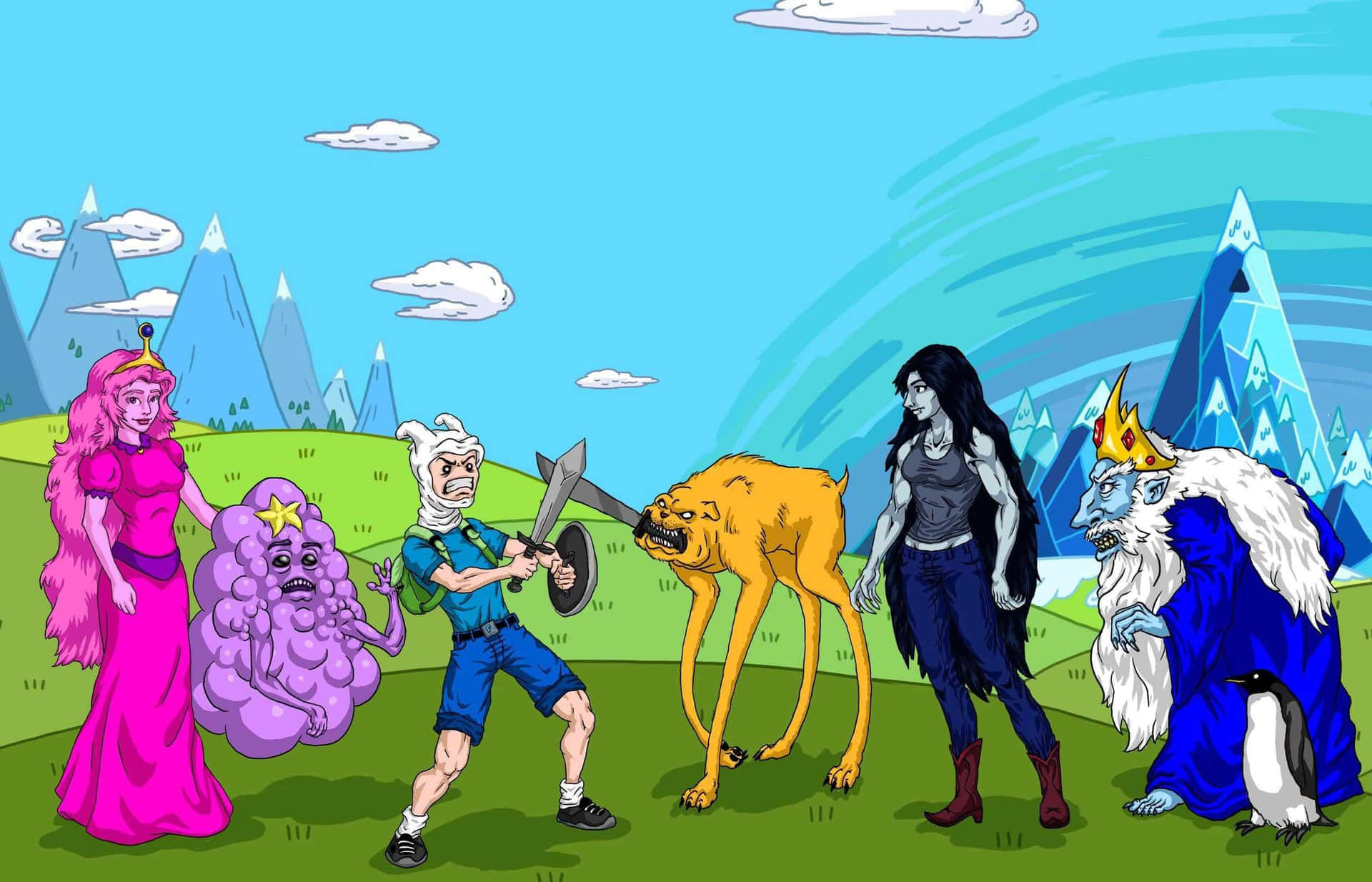 Wallpaper 01eb8 Download Join Finn and Jake for a Wild and Wacky Adventure HD Wallpaper 01eb8