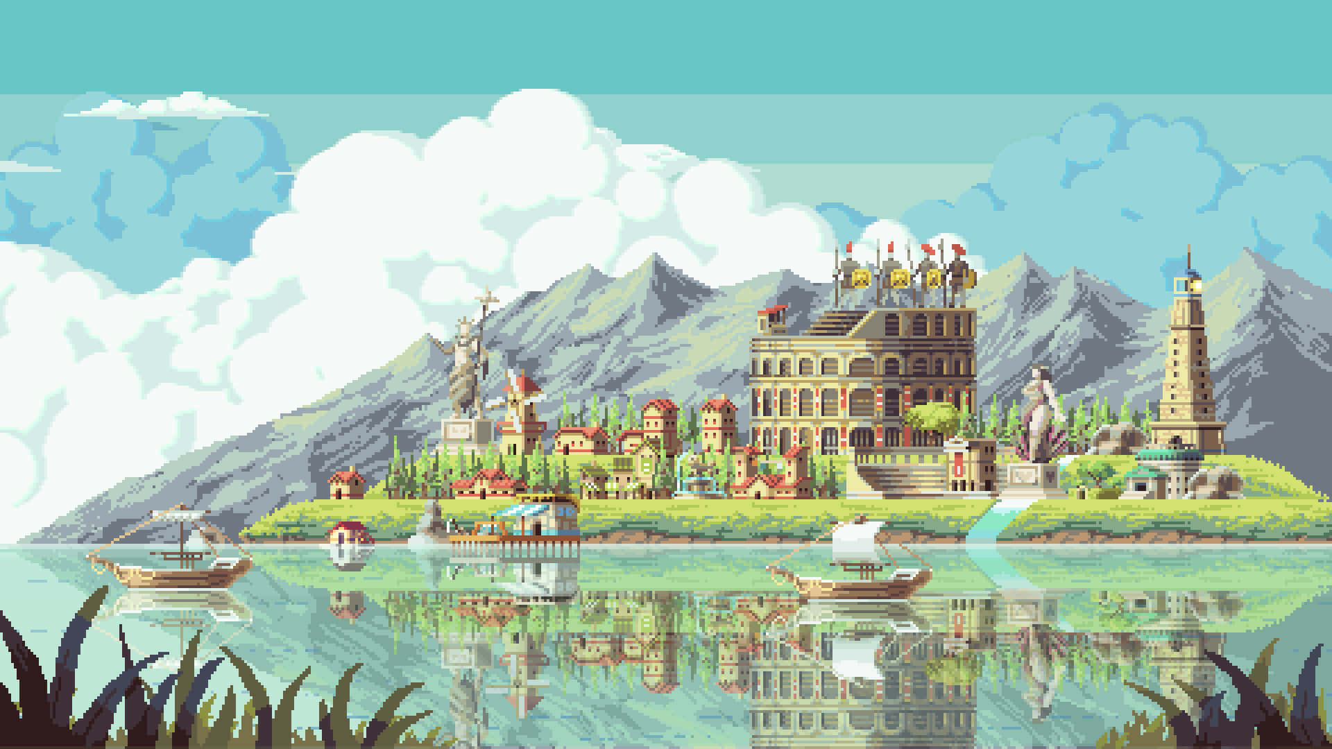Wallpaper #sG3YZ5cBycdYOYFTvG9464 Download Explore a Pixelated Game World Wallpaper Wallpaperscom