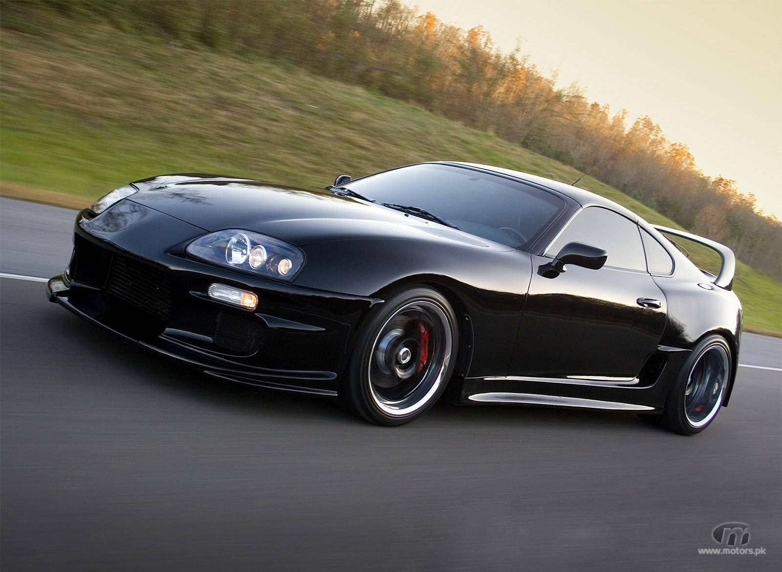 Wallpaper #uhyWQZMB8JfcLg2Jq_eg191 Toyota Supra Mk4 with Black and Pink Color Scheme in a Traditional