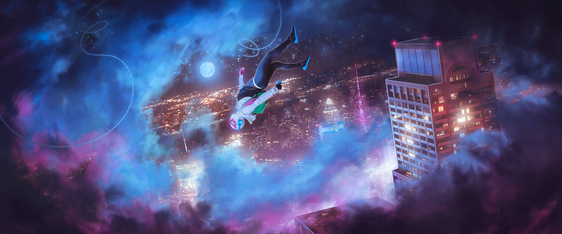 Wallpaper #48a64 Spider Man Across the Spider Verse X Air Jordan 1 Next Chapter