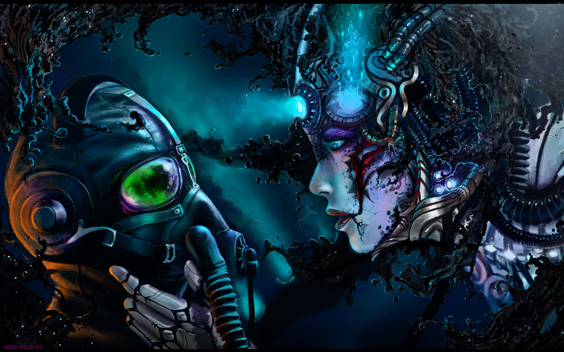 Wallpaper #PPtihJcBx-Hc5Y204K-u101 Download Brutal Goth Cyberpunk Wallpaper Wallpaperscom