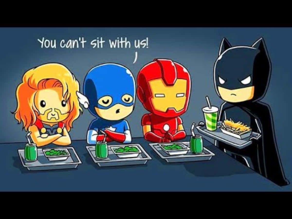 Wallpaper #9Wdz6JIBSpphPi3-Izzr294 Funny Avengers Cartoon Wallpaper