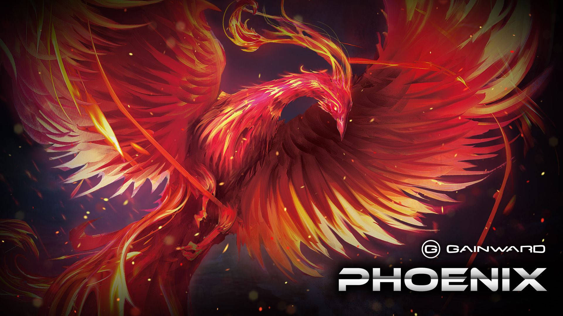 Wallpaper #2bc96 Image of a Majestic White Fire Phoenix on Craiyon