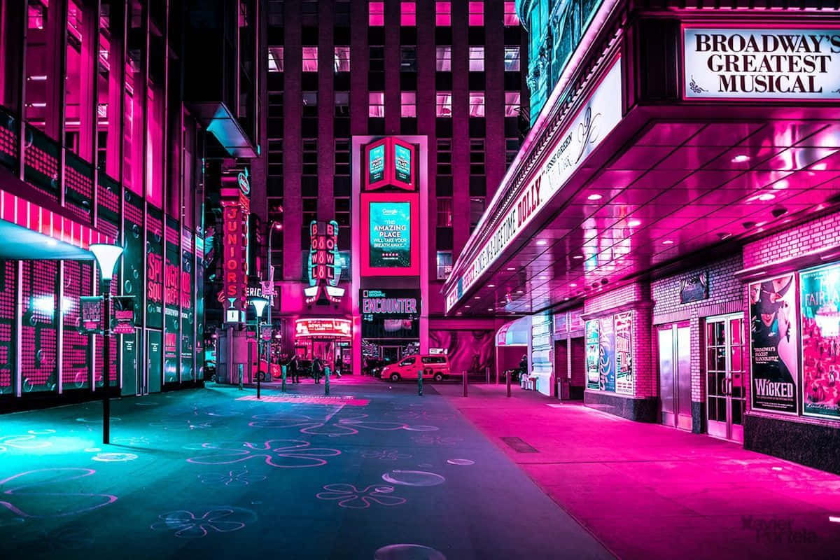 Wallpaper #9m21aZcBycdYOYFTUHDr187 Download Japanese Street Pink Neon Light Wallpaper Wallpaperscom