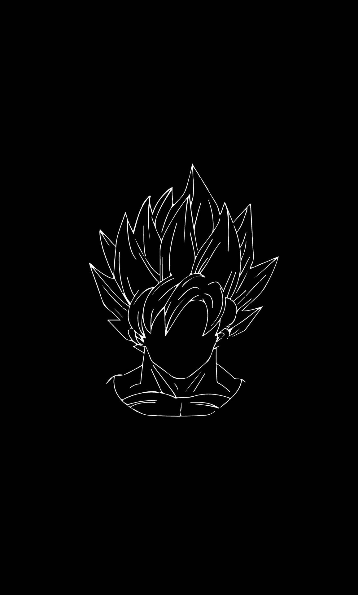 Wallpaper #gqVFOJMBVBiSkHCaoo0k353 Download Goku Stencil Illustration 8k Phone Wallpaper Wallpaperscom