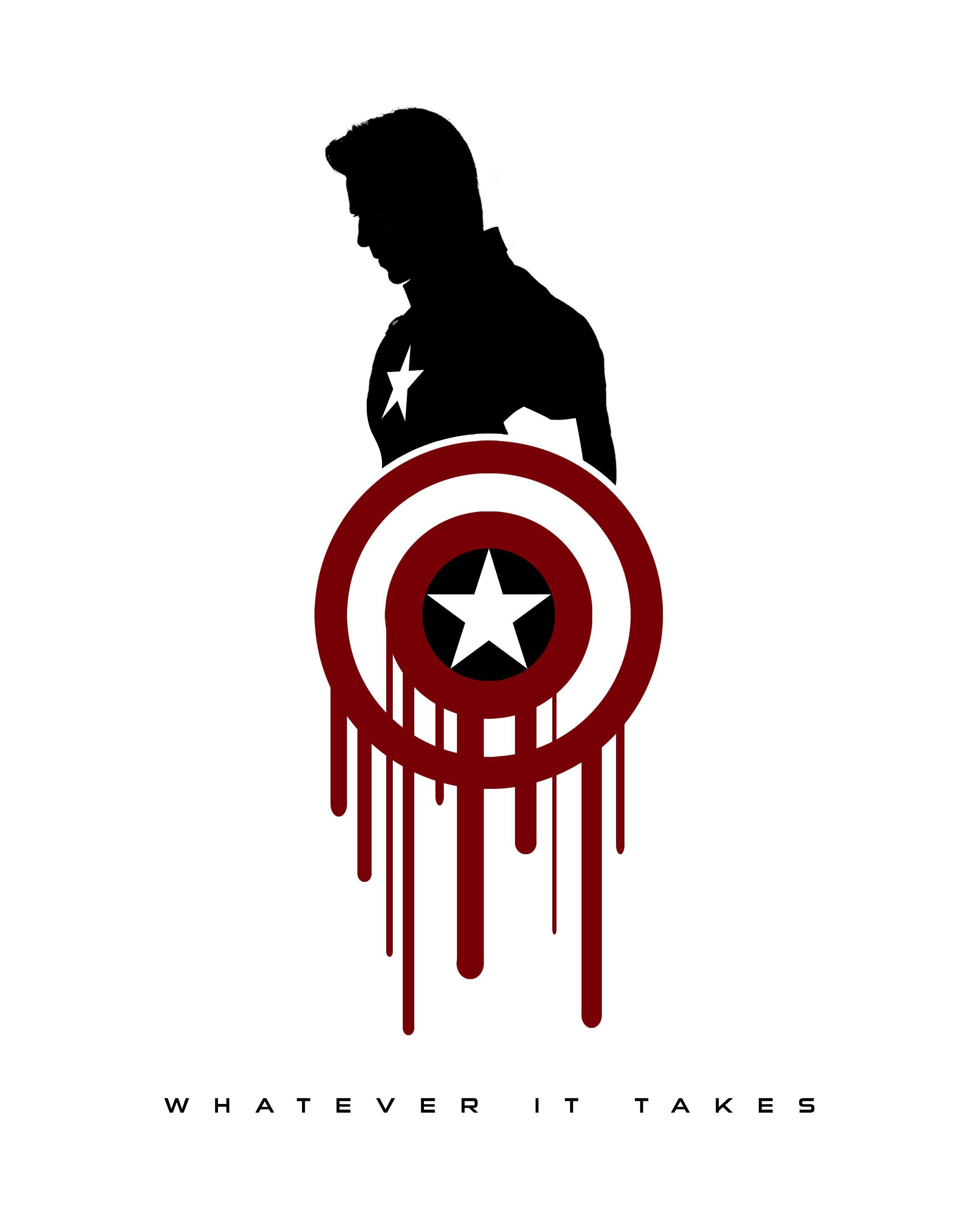 Wallpaper #LXQJxo4B_8f4nGFaGnEF14 Endgame Captain America Minimalist Wallpapers Wallpaper Cave