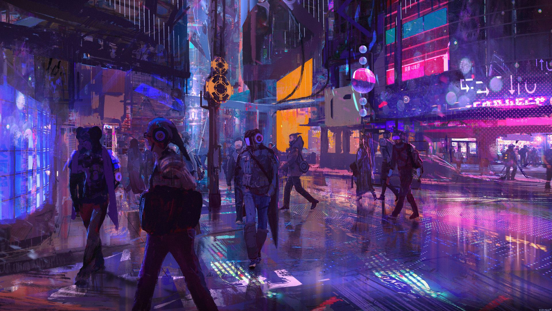 Wallpaper #-3T5v44B_8f4nGFa1mzP20 Cyberpunk 4K Wallpapers Wallpaper Cave