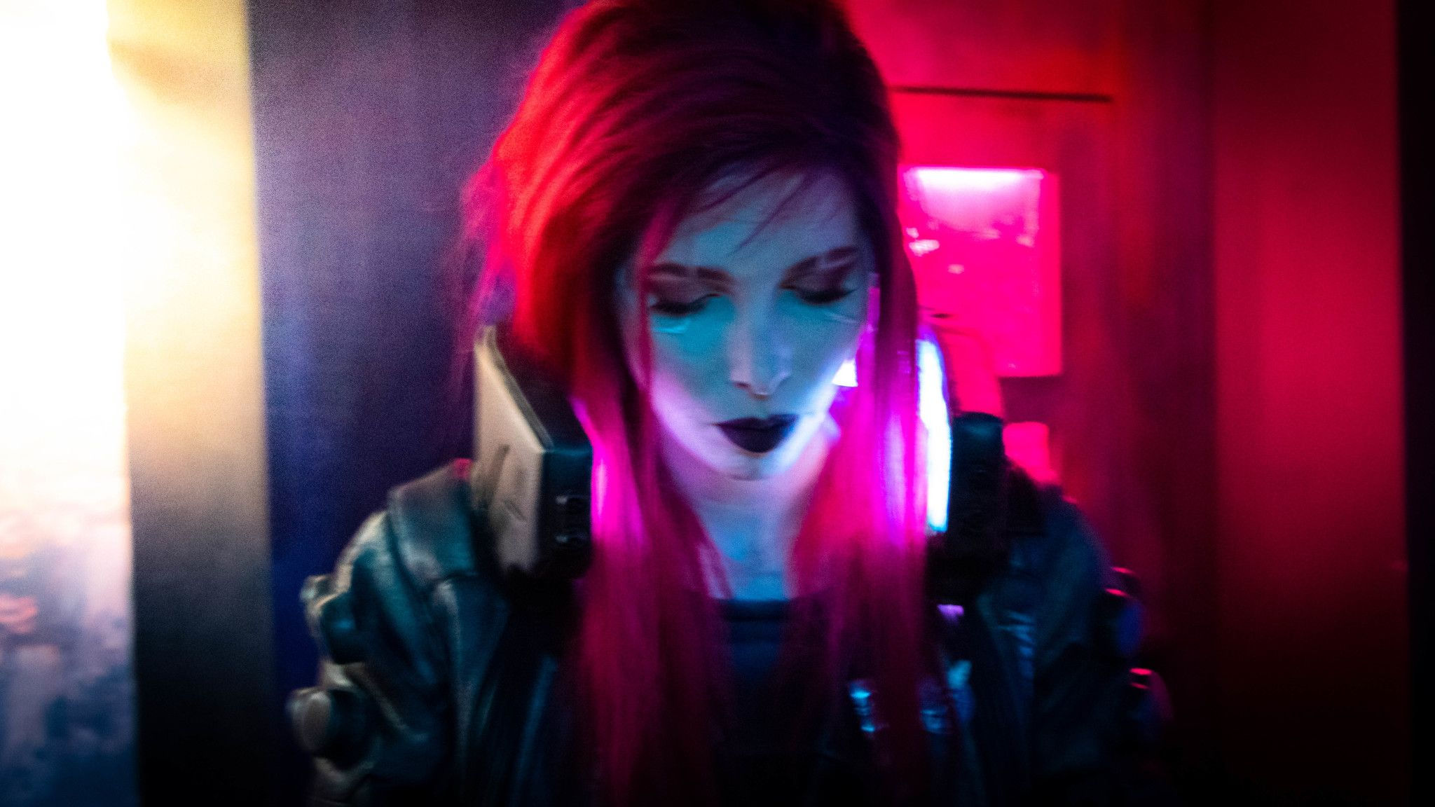 Wallpaper #oUWqlI4B7YBJg1BVAZ8G19 Cyberpunk Pink Girl Wallpapers Wallpaper Cave