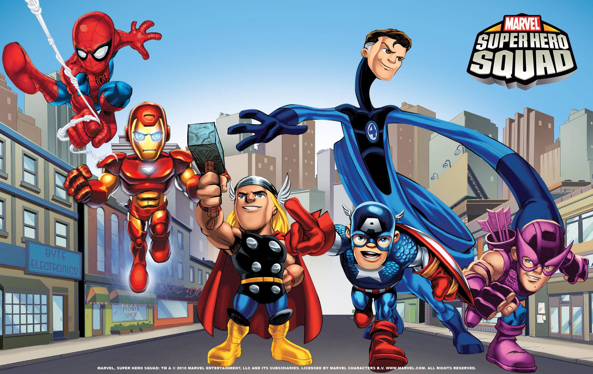 Wallpaper #E2eMBZMBSpphPi3-fb2K80 Gambar Superhero Marvel Kartun