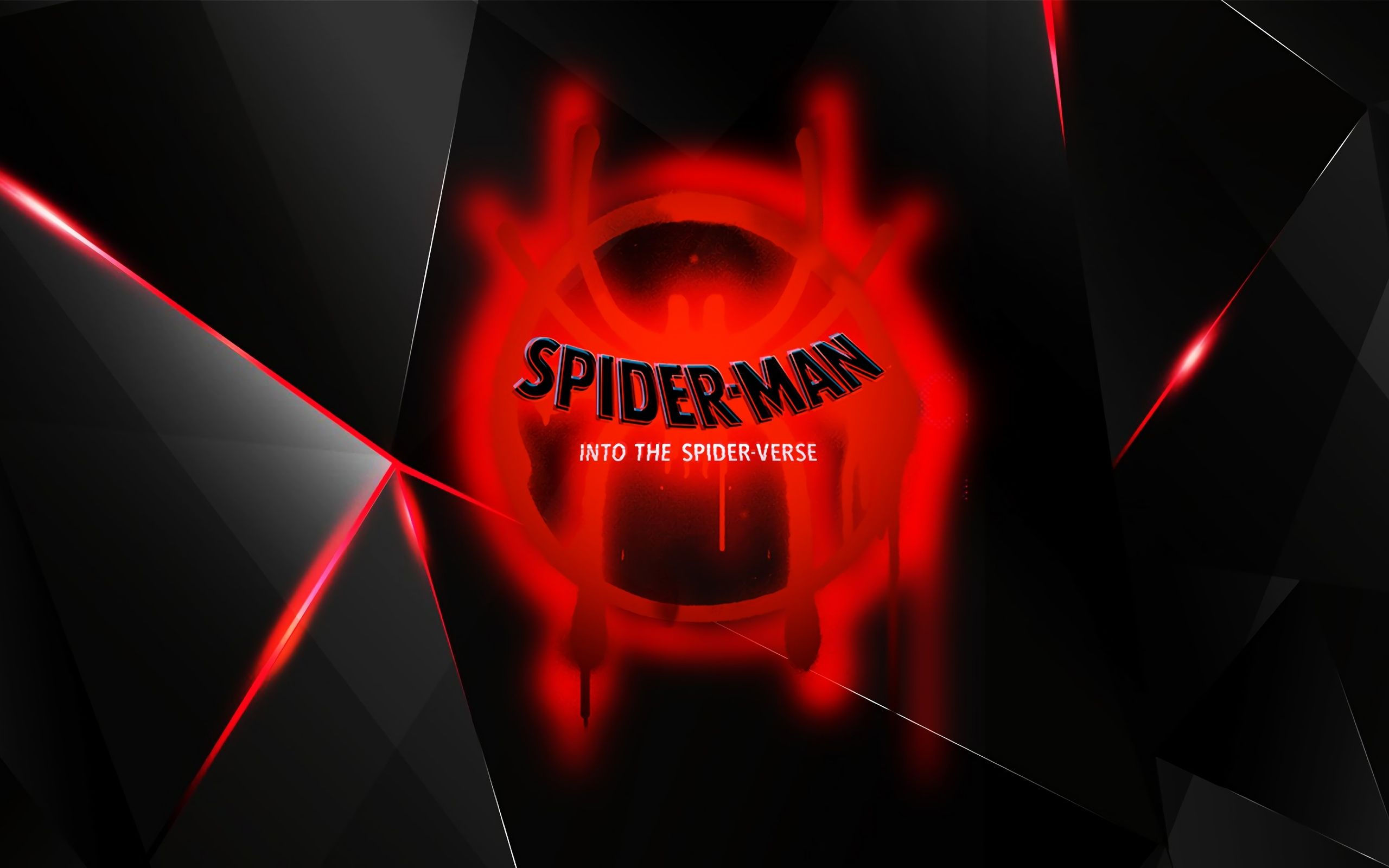 Wallpaper #AVhMNJMBzN9vxX34Djx580 Spider Man into the Spider Verse Logo Wallpapers Wallpaper Cave