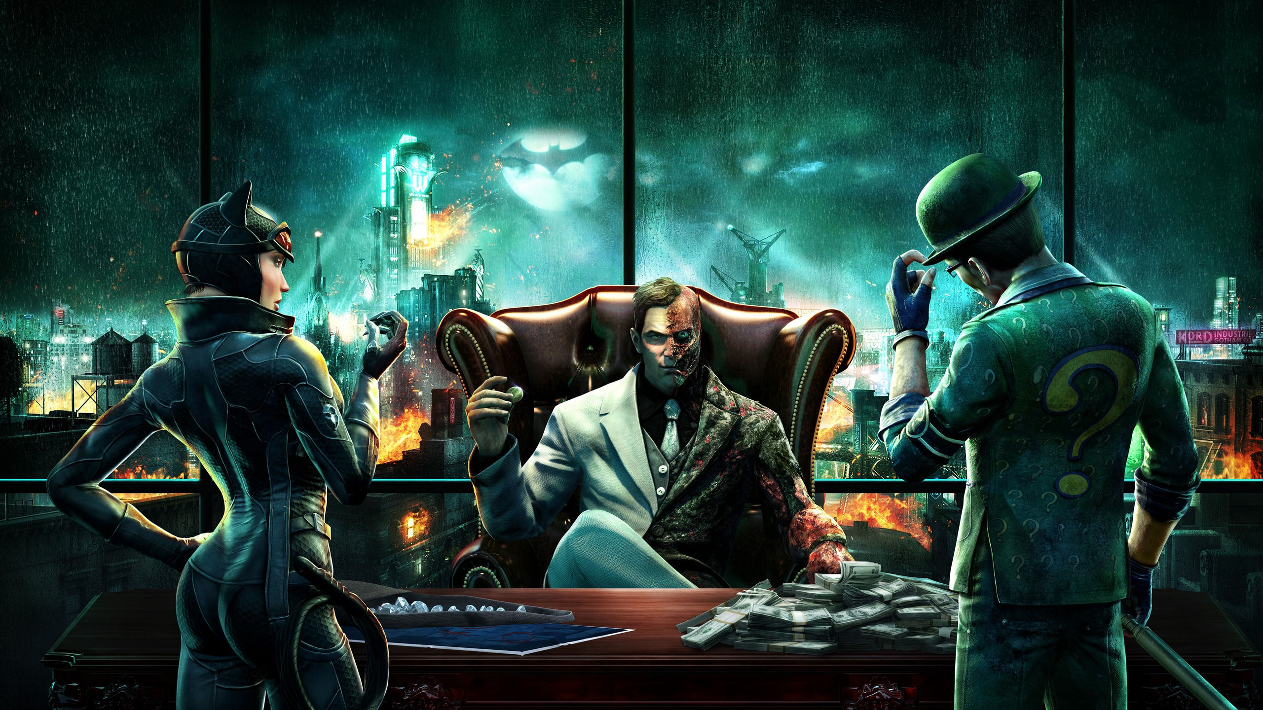 Wallpaper #Imf_DJMBSpphPi3-ZuKh354 The Riddler Wallpaper Arkham City