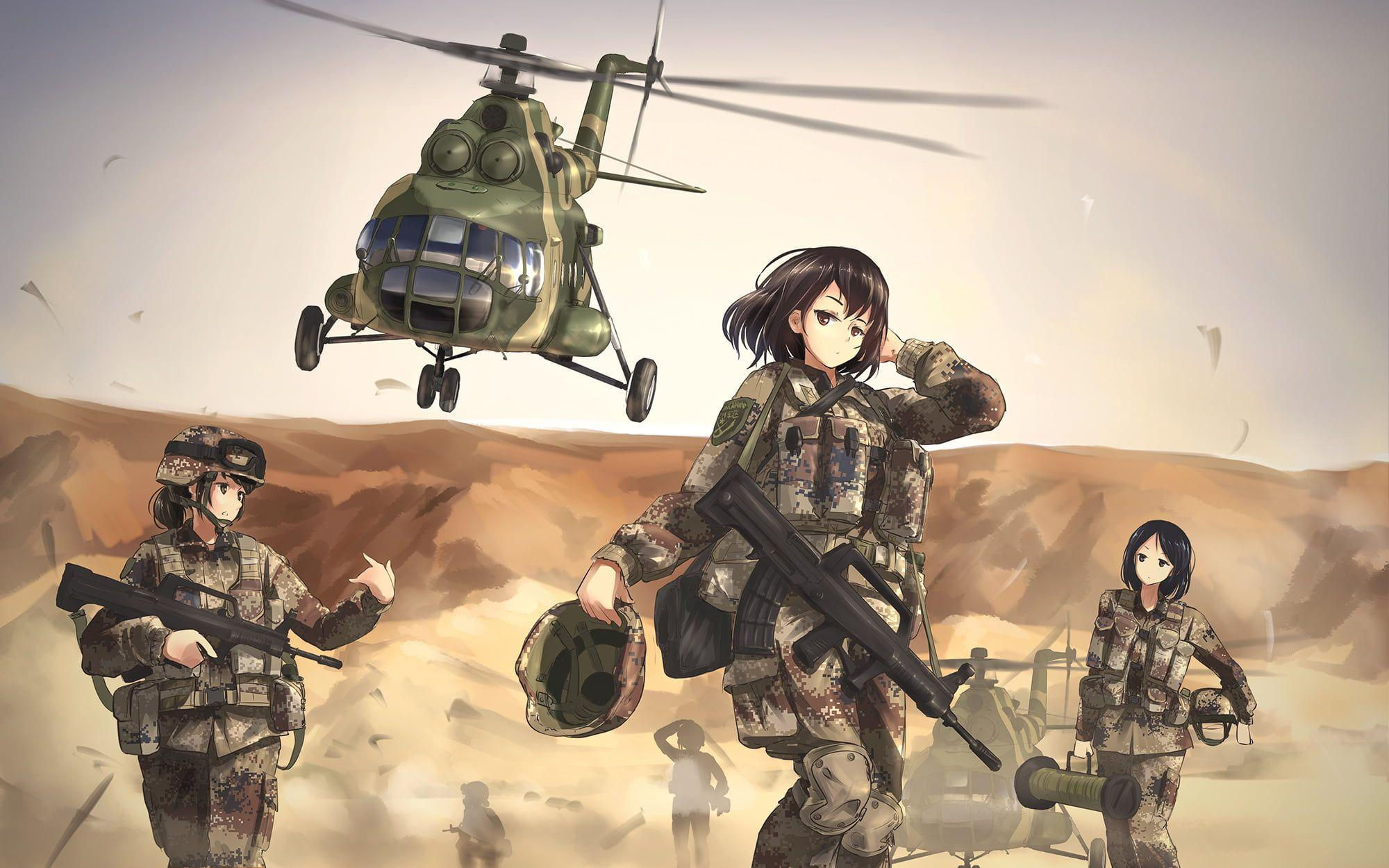 Wallpaper #5xWBtI4BmMigT4UnulKv50 Anime Soldier Wallpapers Wallpaper Cave