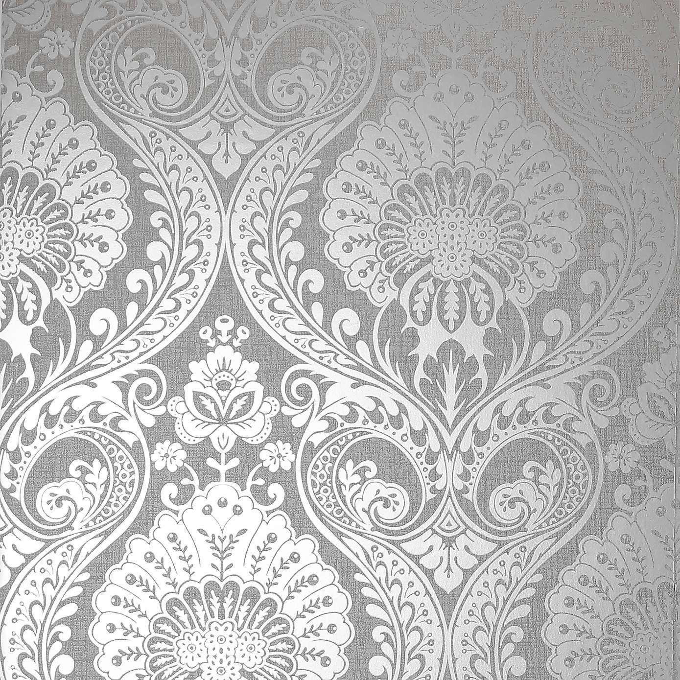 Wallpaper #fe508 Cream and Gold Damask Wallpaper Silver and Gold Wallpaper Goawall