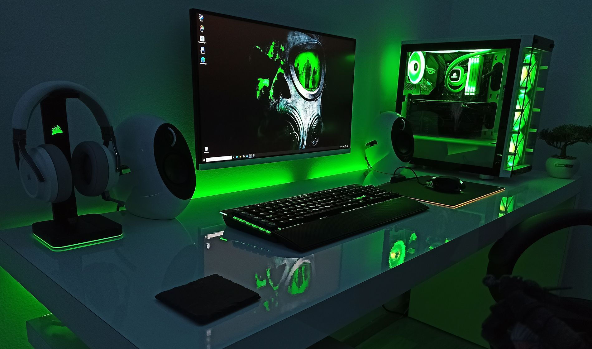 Wallpaper #o4sodJcBcm9NJah-bXV_108 Green Gamer Wallpapers 4K HD Green Gamer Backgrounds on Wallpaperbat
