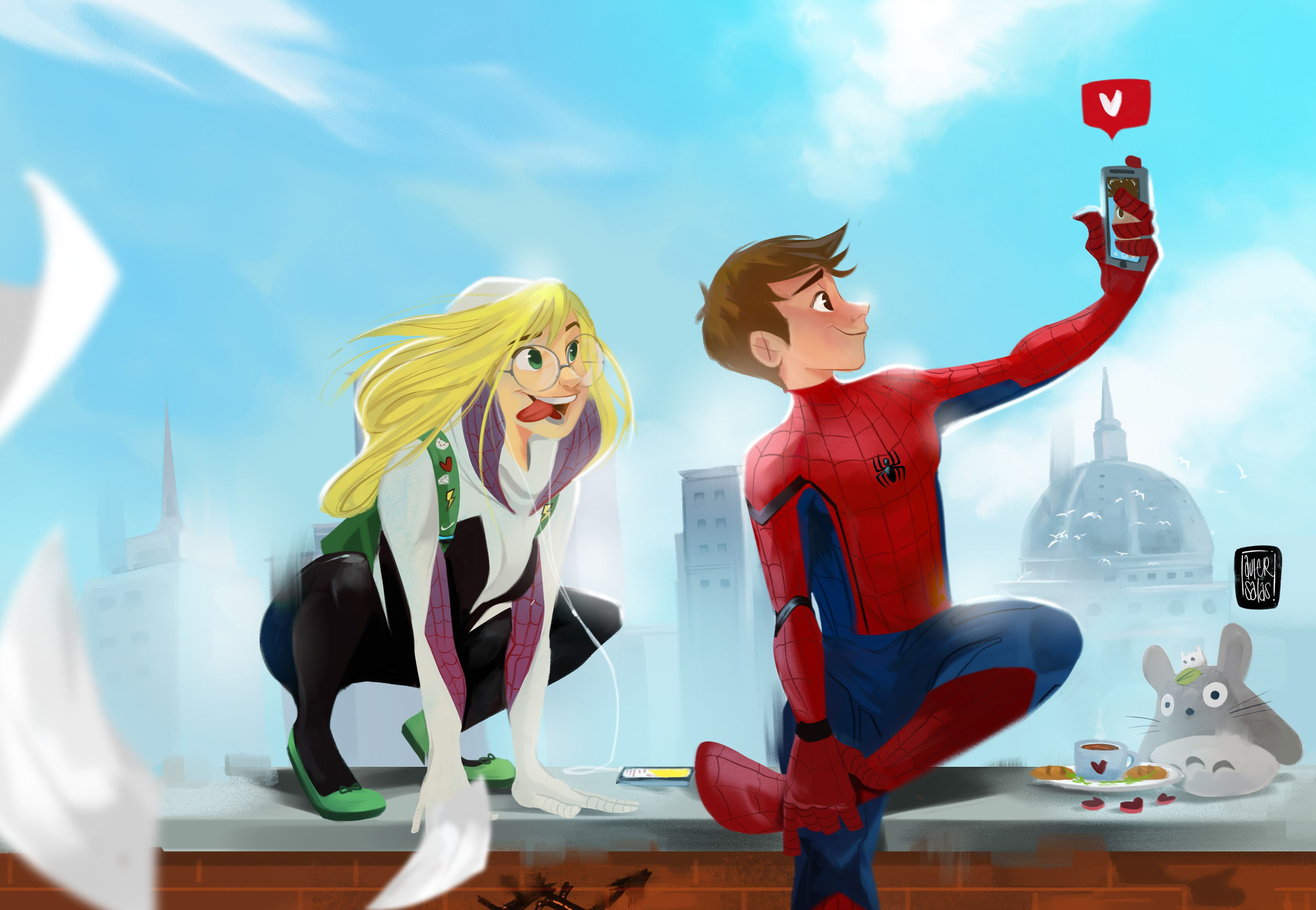 Wallpaper #_PQcOpMBKFX8bn3r6ndN21 Peter Parker and Gwen Stacy Wallpapers Wallpaper Cave