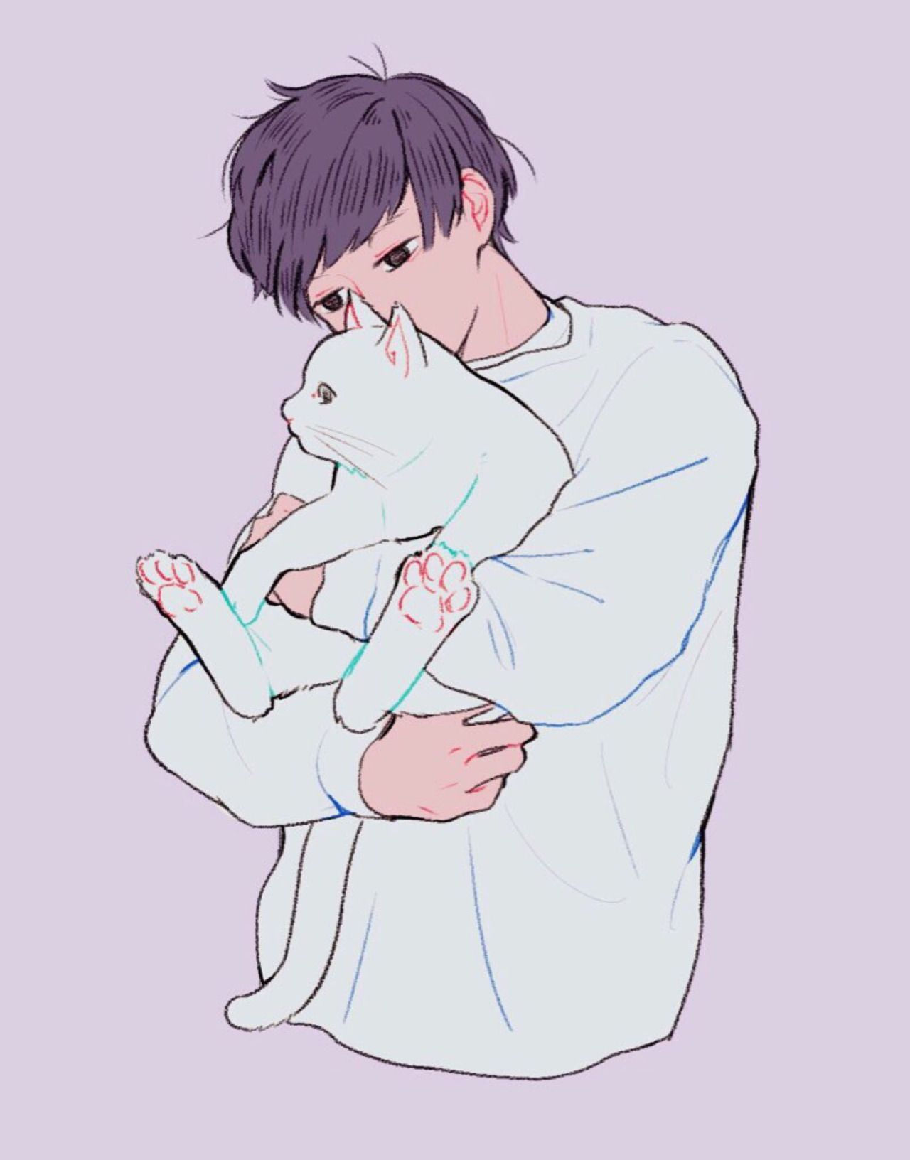 Wallpaper #D164E Pastel Anime Boy HD Wallpapers Wallpaper Cave