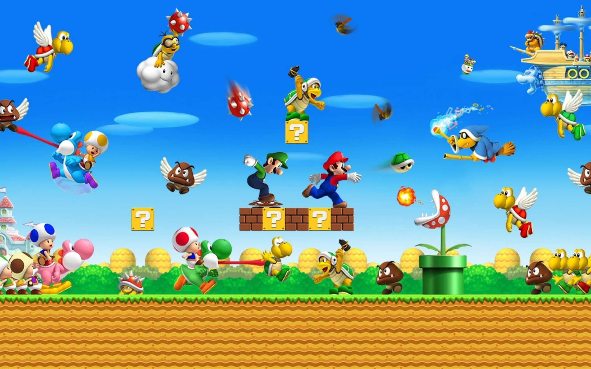 Wallpaper #8wC86o4BSdW8dNouJQ8a5 Super Mario Backgrounds Wallpaper Cave