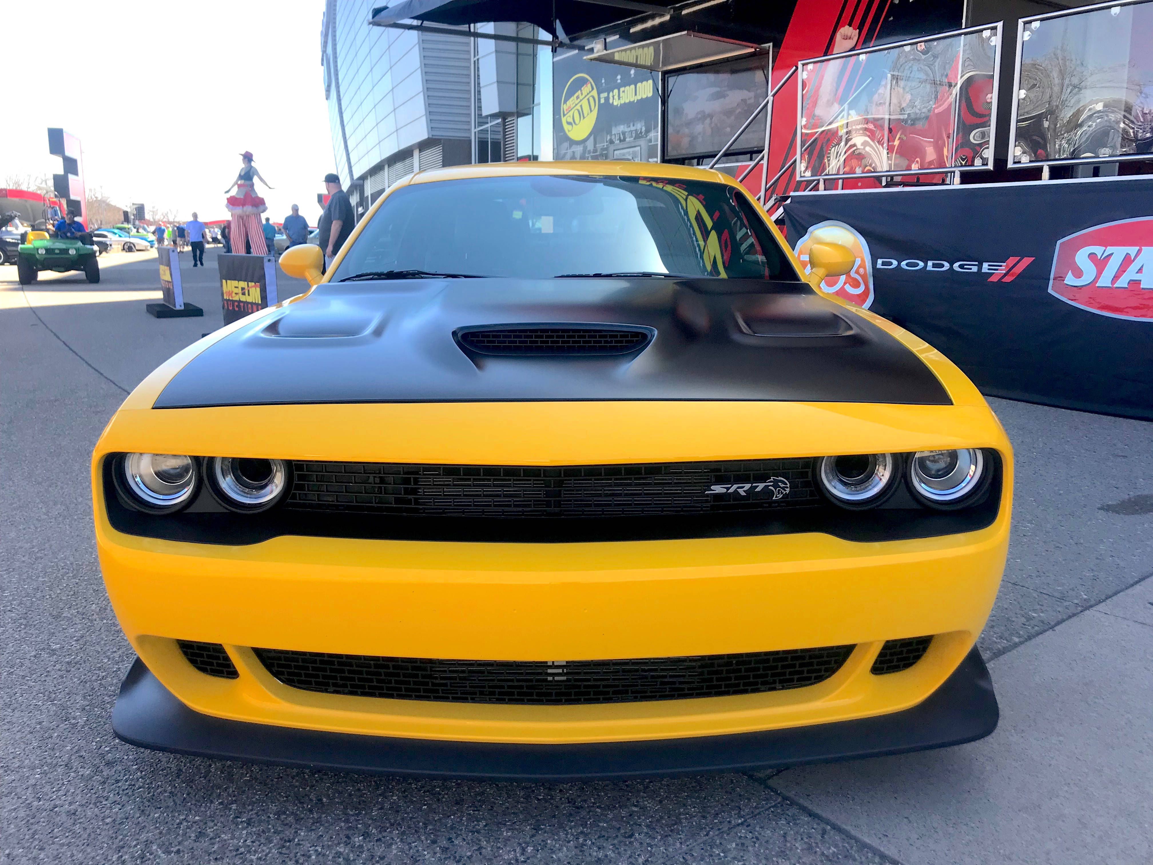 Wallpaper #84950 2018 Dodge Challenger Srt Demon Black Satin Hood Only 594 Miles Bone