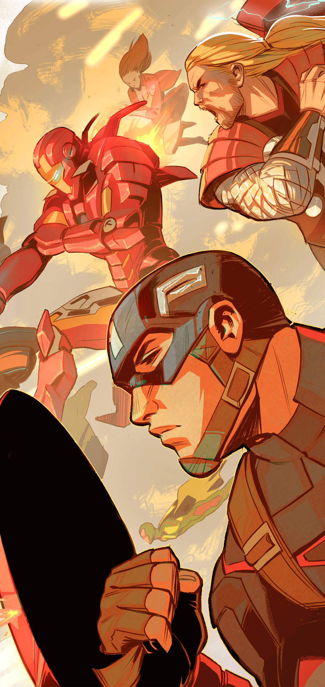 Wallpaper #E2eMBZMBSpphPi3-fb2K215 Download Best Avengers Cartoon Graphic Wallpaper Wallpaperscom