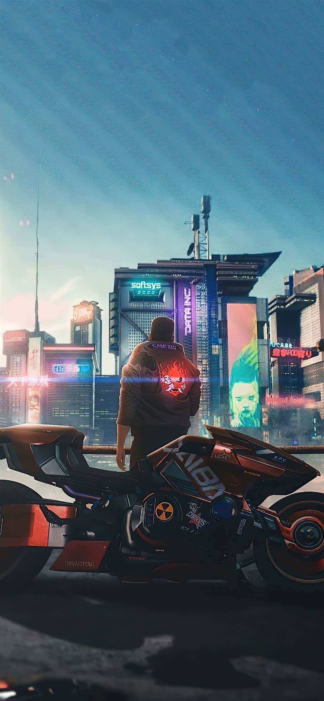 Wallpaper #aRkmMo8BtGB6xQ787ZeZ57 Download iPhone X Cyberpunk 2077 Background Wallpaperscom