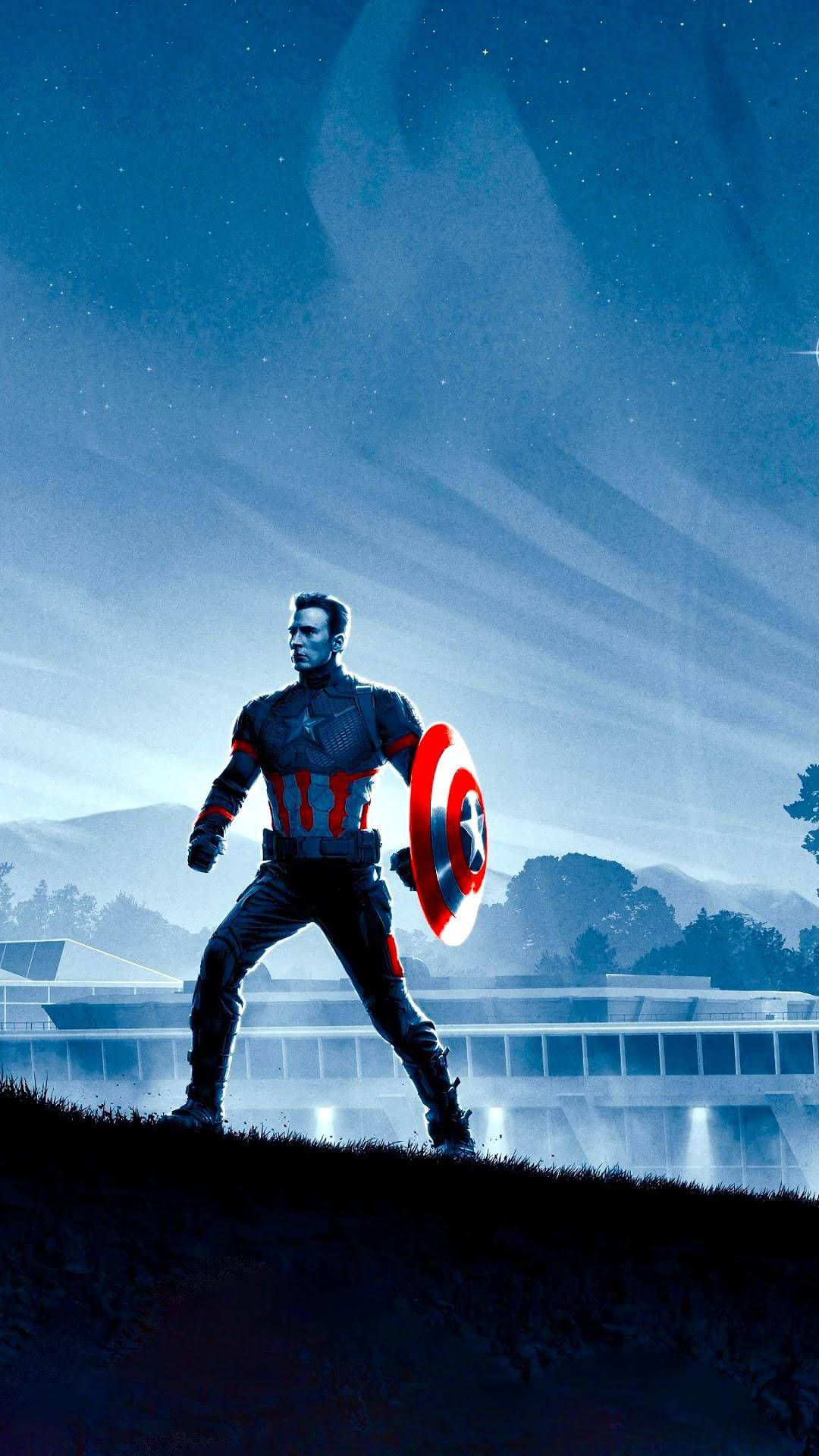 Wallpaper #JVIhNpMBMJD5Jq7_2gm0125 Download Blue and Red Captain America iPhone Wallpaper Wallpaperscom