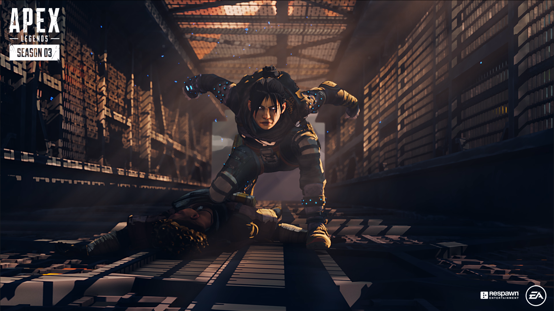 Wallpaper #WBlyOY8BtGB6xQ78r6rI38 Apex Legends Vaultroom Wraith Tee L U13b2 M72357468064