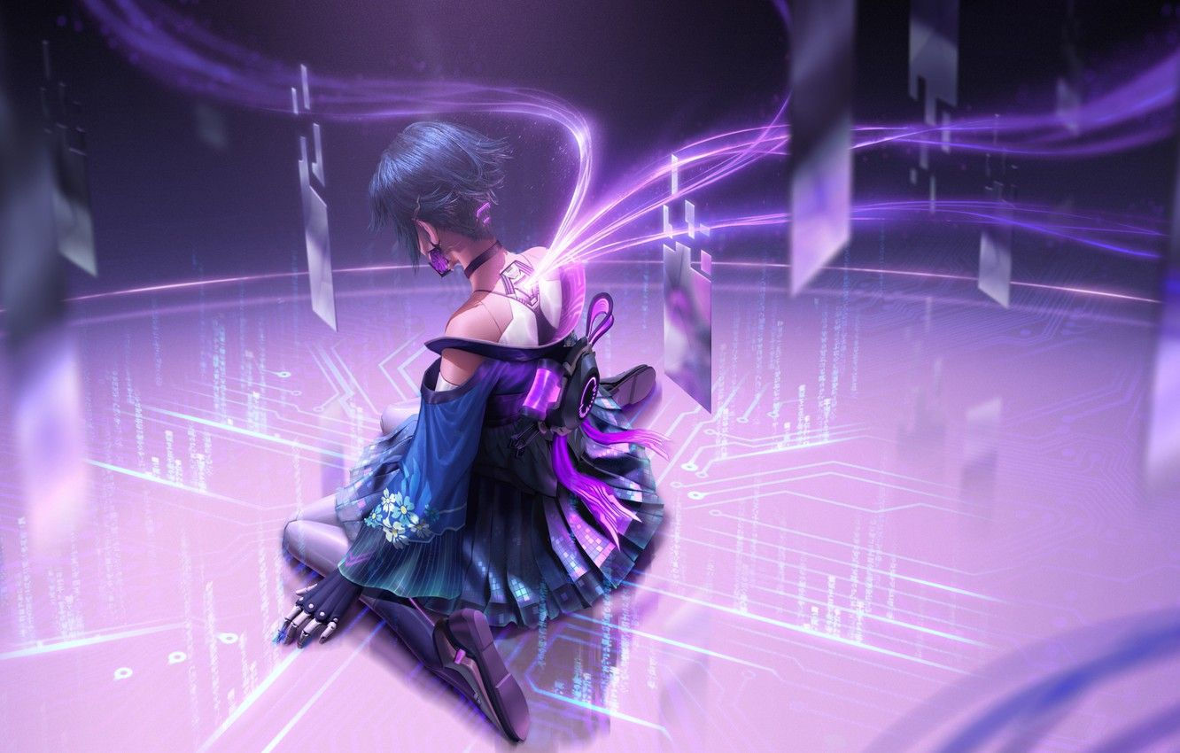 Wallpaper #oUWqlI4B7YBJg1BVAZ8G13 Cyberpunk Pink Girl Wallpapers Wallpaper Cave